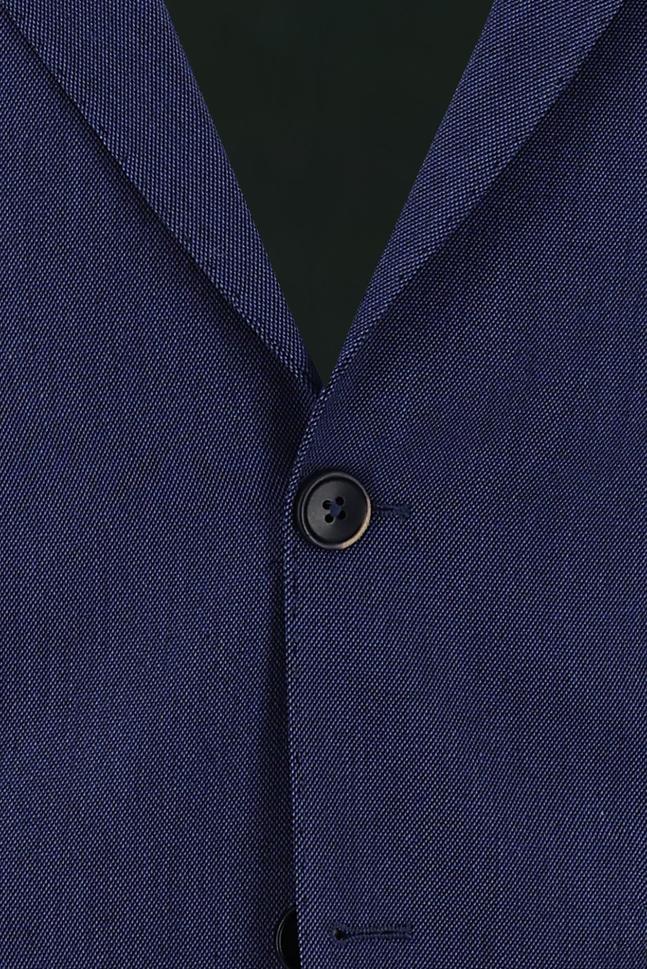 Koyu Mavi  4 Drop Relaxed Fit Rahat Kesim Blazer Ceket - Image 3