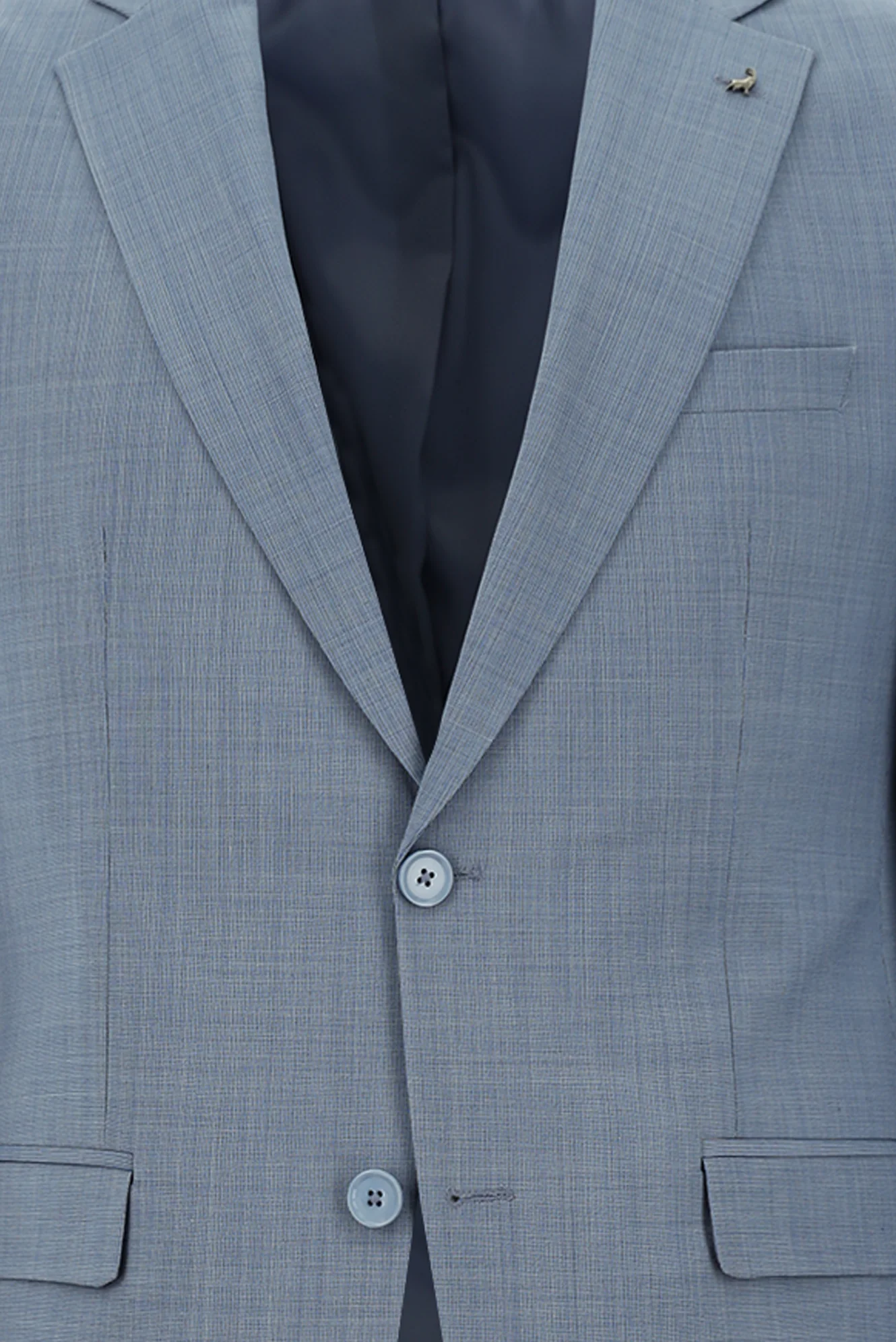 Koyu Mavi 6 Drop Regular Fit Standart Kesim Takım Elbise - Image 4