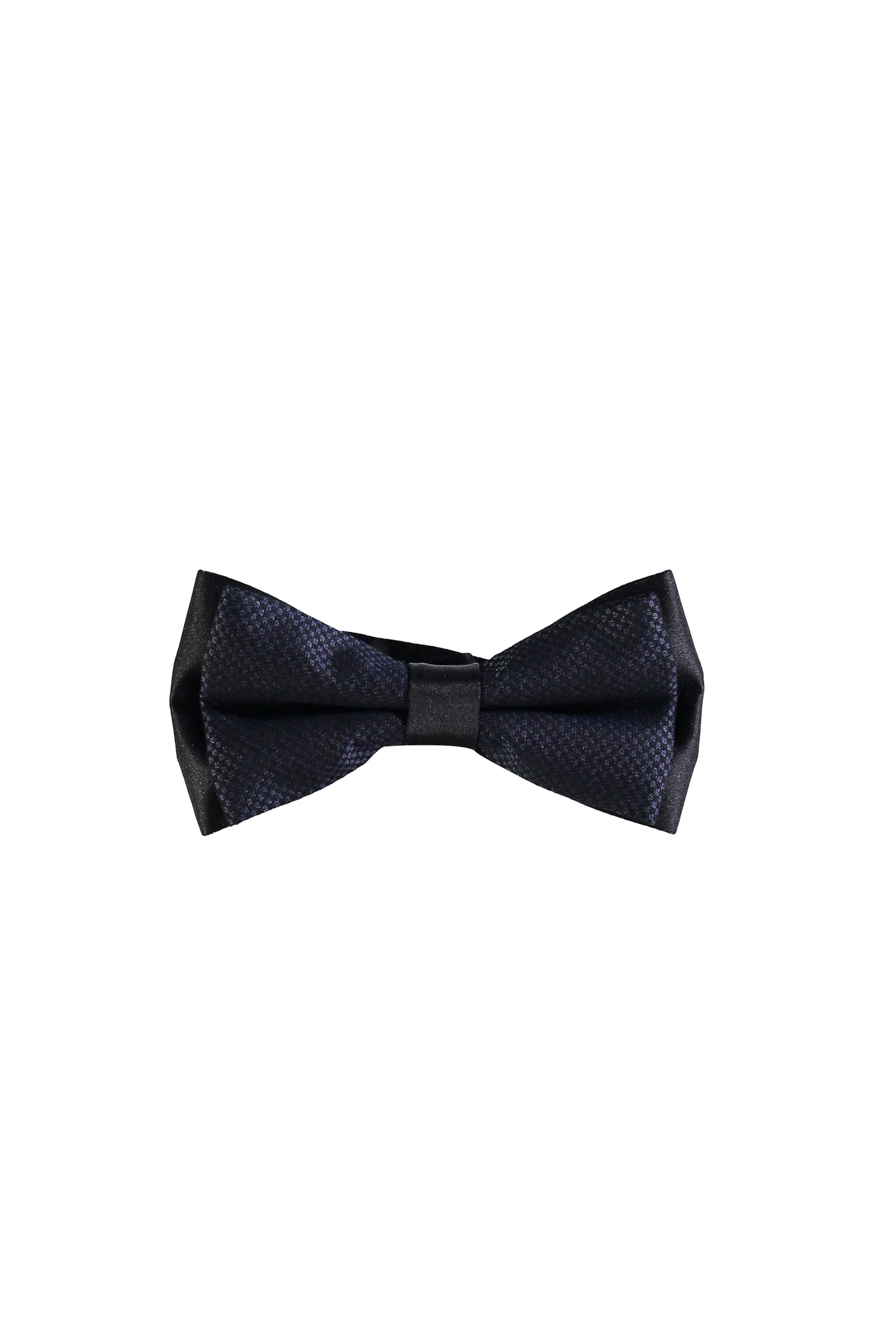 Koyu Mavi  Mono Yaka 7 Drop Slim Fit Dar Kesim Desenli Smokin & Damatlık - Image 4