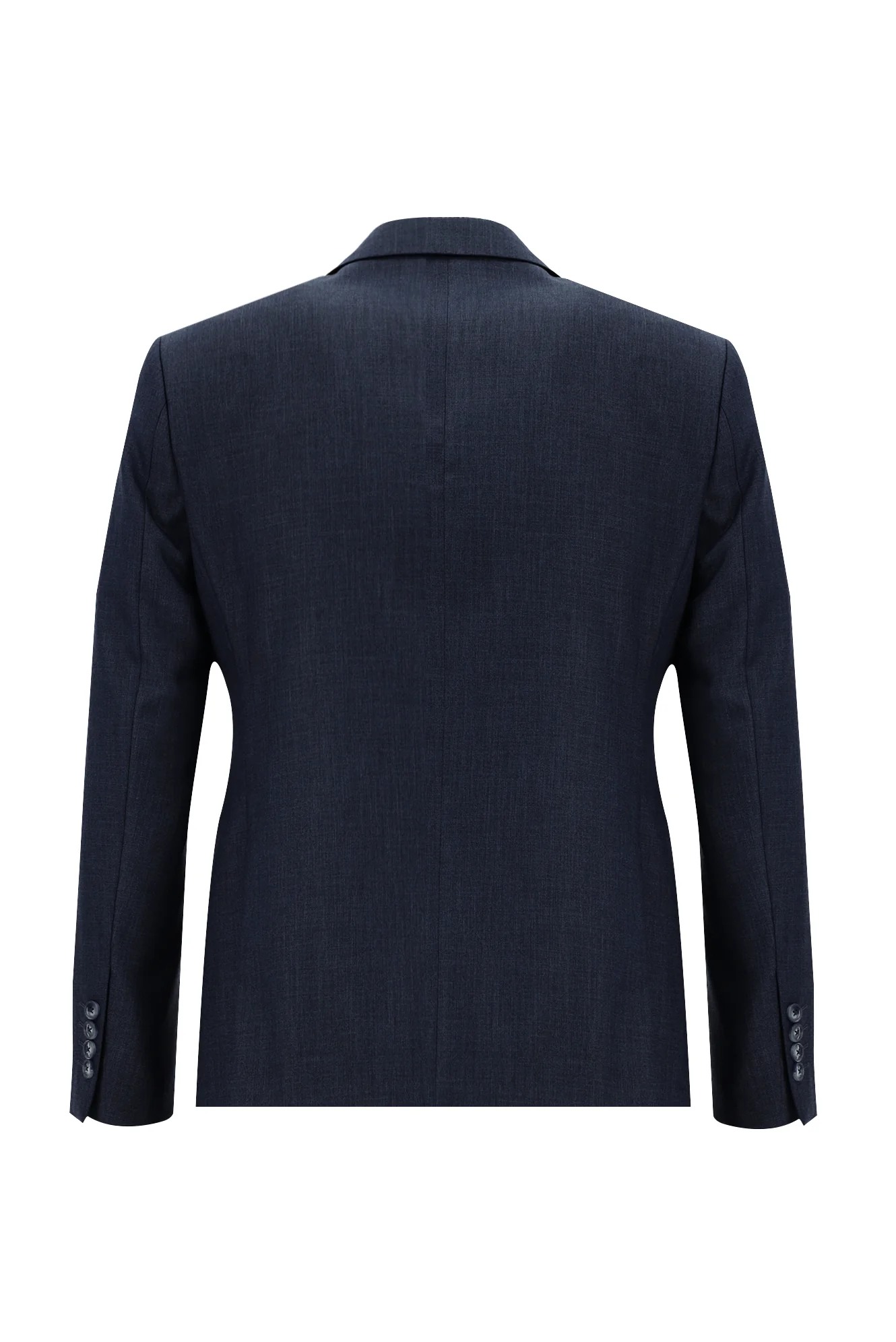 Koyu Mavi  7 Drop Slim Fit Dar Kesim Takım Elbise - Image 3