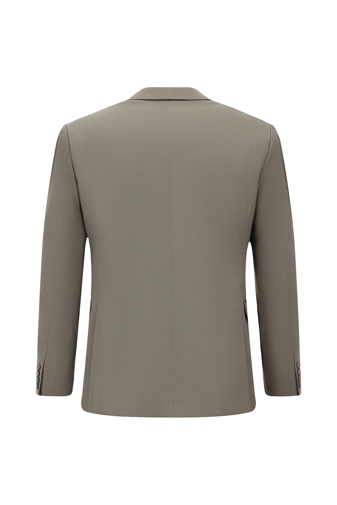 Koyu Vizon 7 Drop Super Slim Fit Eksra Dar Kesim Pamuklu Lyocell Kruvaze Takım Elbise - Image 3