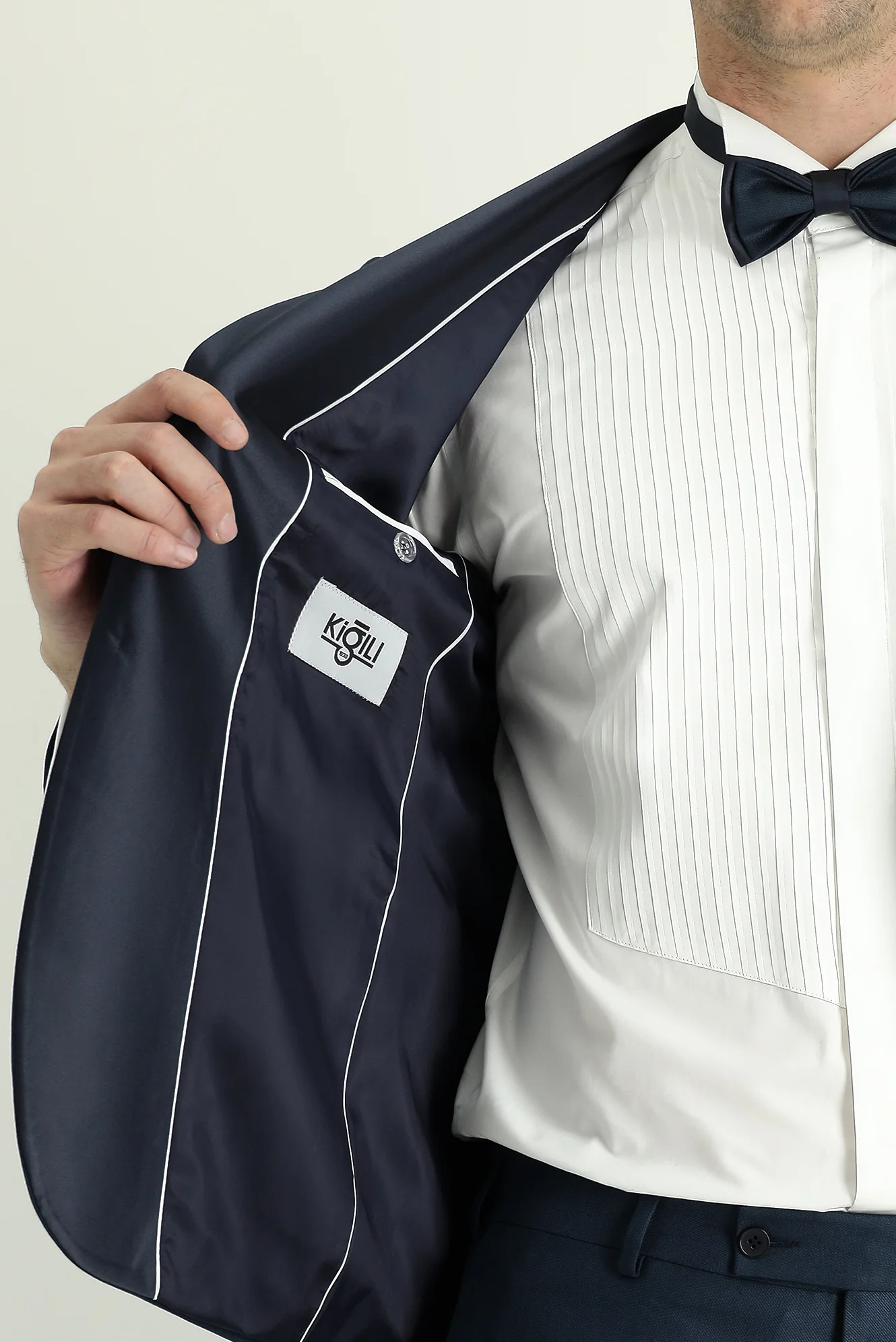 Koyu Yeşil 7 Drop Slim Fit Dar Kesim Şal Yaka Smokin & Damatlık - Image 7