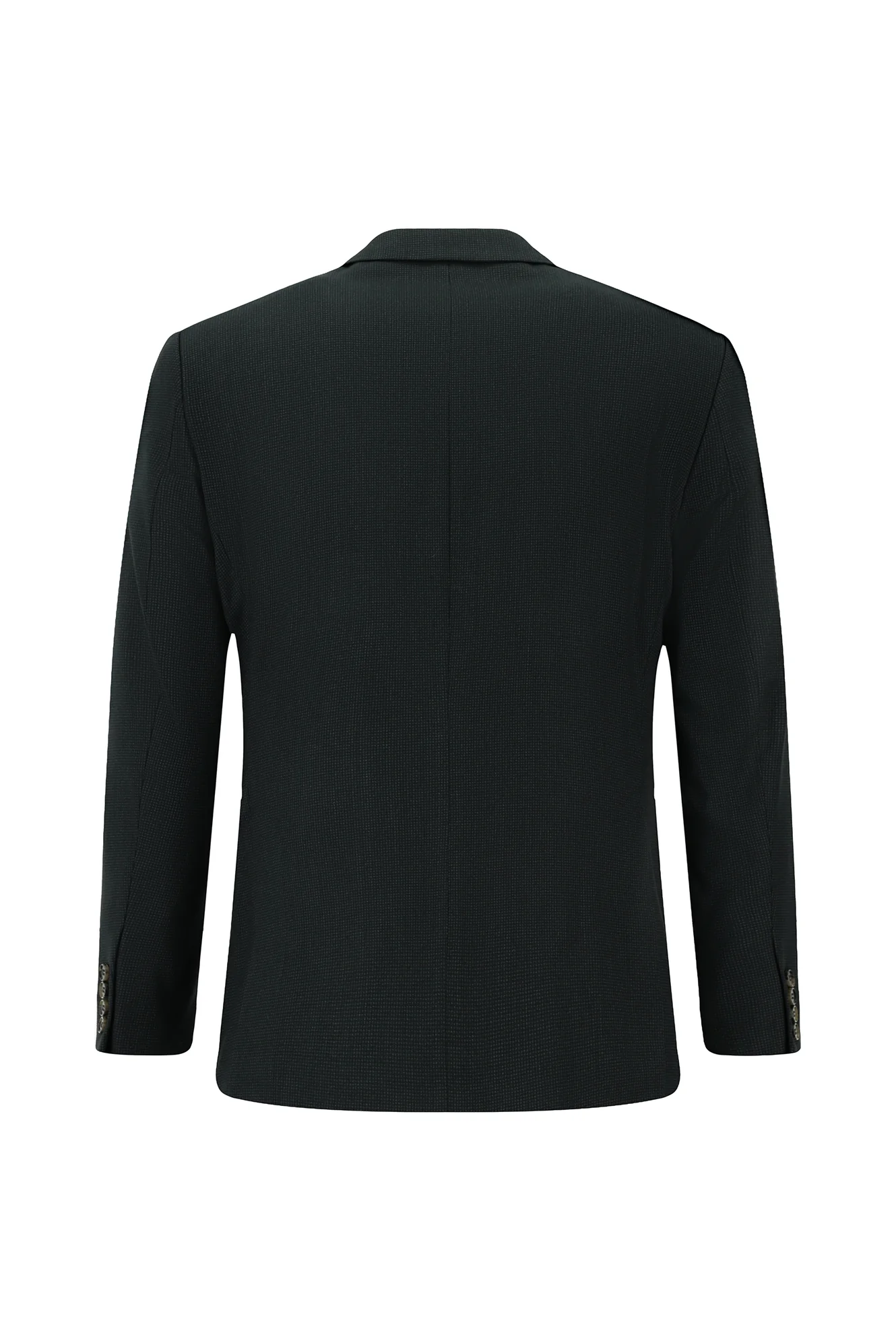 Koyu Yeşil 7 Drop Super Slim Fit Eksra Dar Kesim Desenli Takım Elbise - Image 2