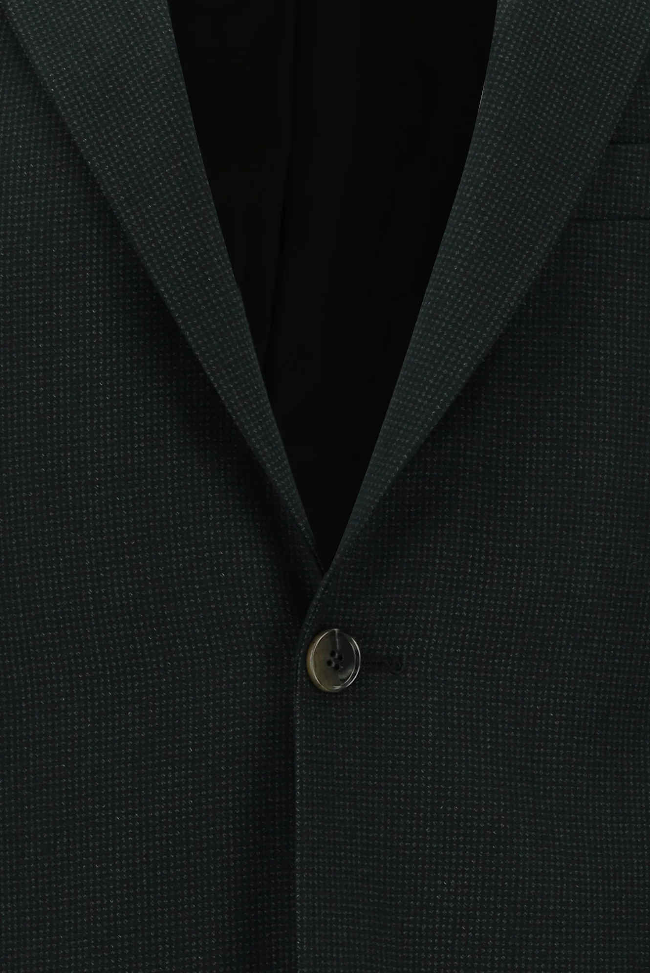 Koyu Yeşil 7 Drop Super Slim Fit Eksra Dar Kesim Desenli Takım Elbise - Image 3