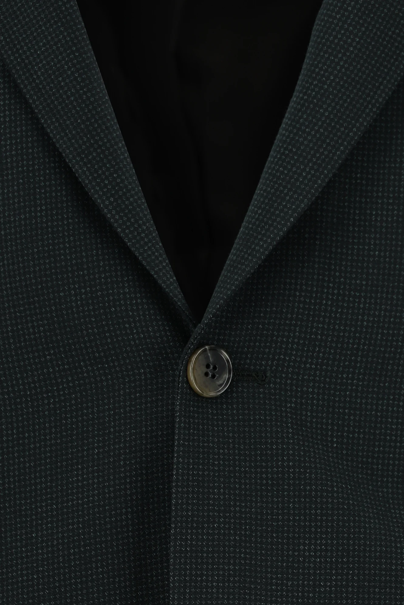 Koyu Yeşil 7 Drop Super Slim Fit Eksra Dar Kesim Desenli Takım Elbise - Image 4