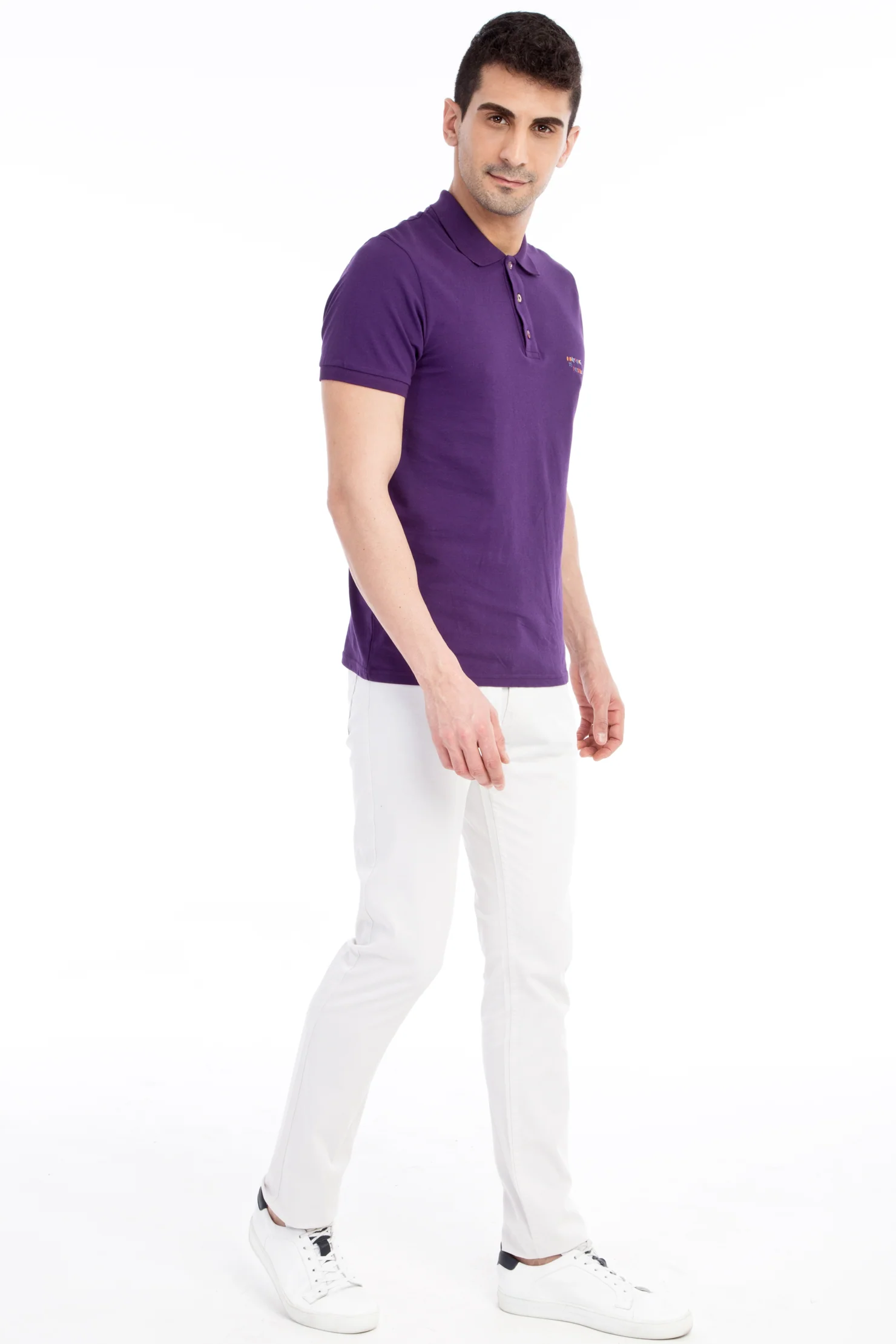Krem Regular Fit Standart Kesim Likralı Kanvas / Chino Pantolon