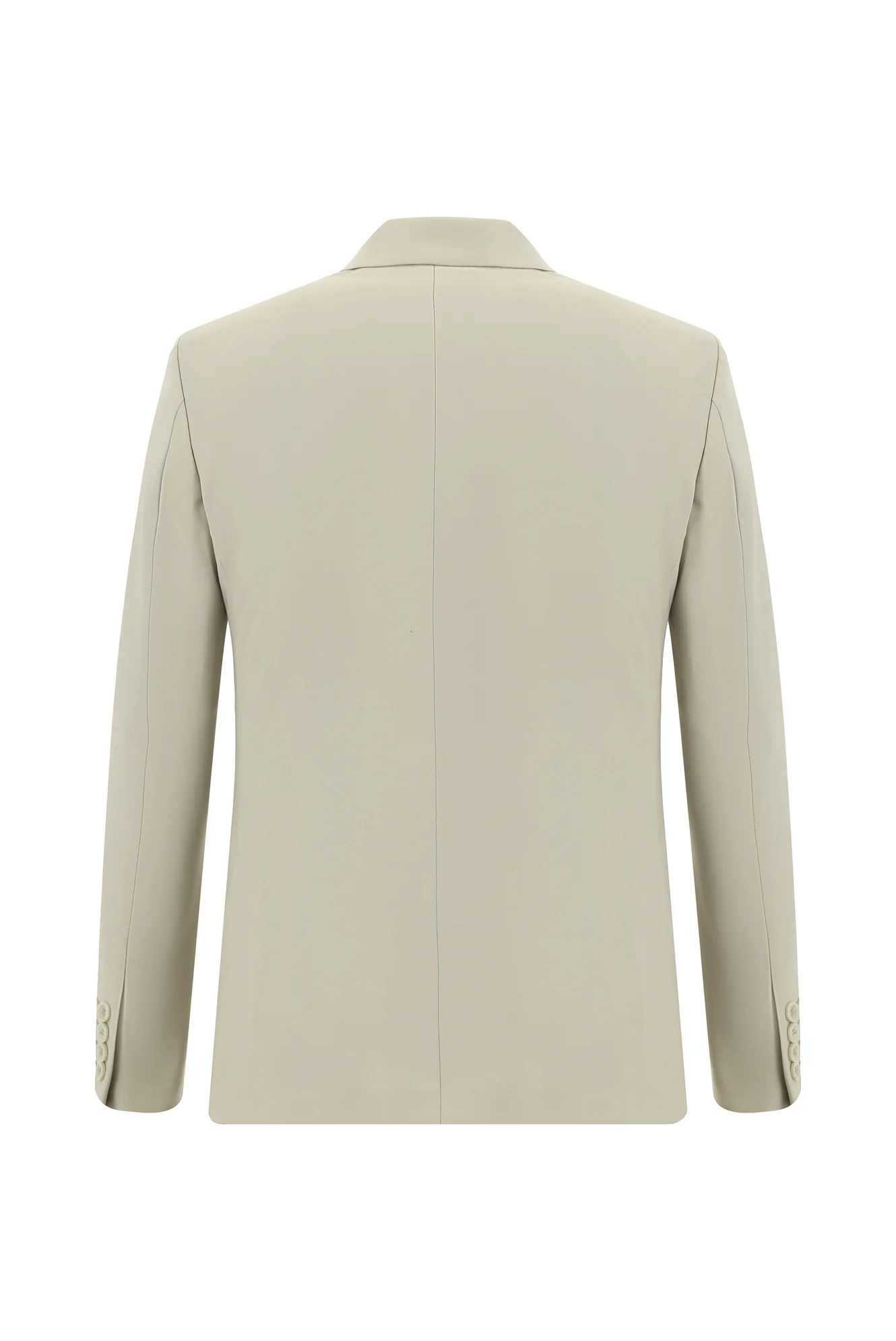 Krem 4 Drop Relaxed Fit Rahat Kesim Yünlü Takım Elbise - Image 3