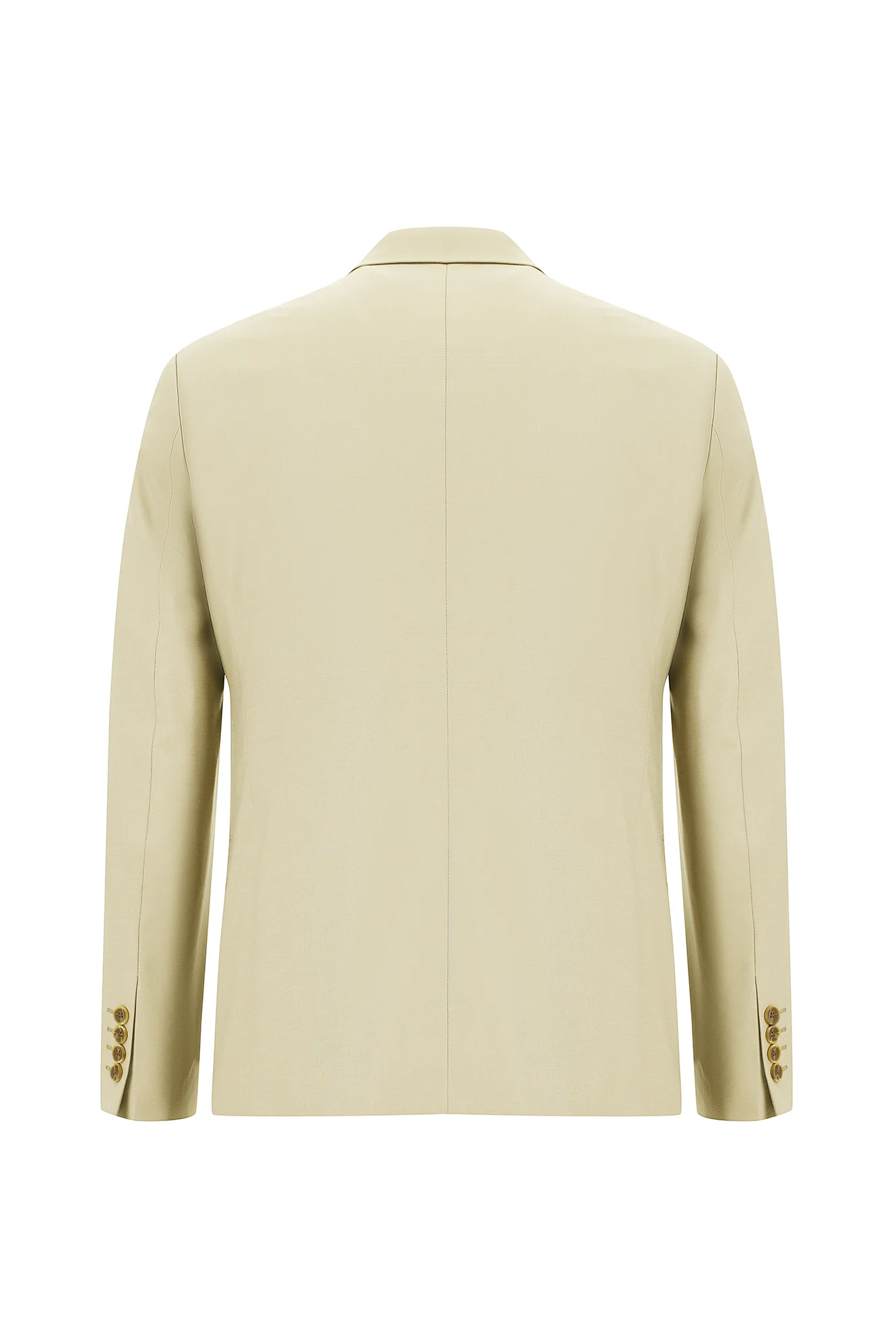 Krem 7 Drop Slim Fit Dar Kesim Takım Elbise - Image 3