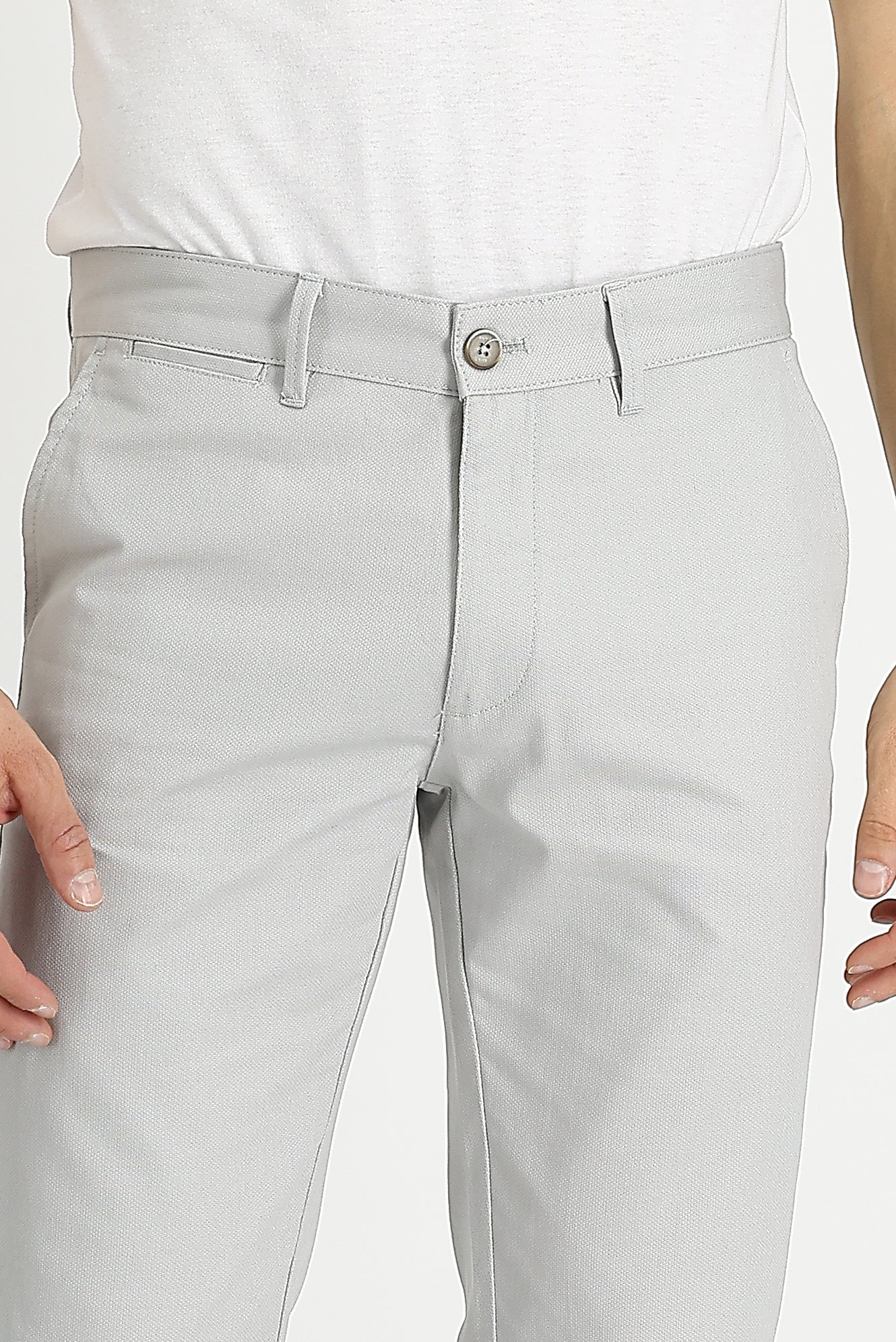 Kum Regular Fit Standart Kesim Likralı Kanvas / Chino Pantolon - Image 2
