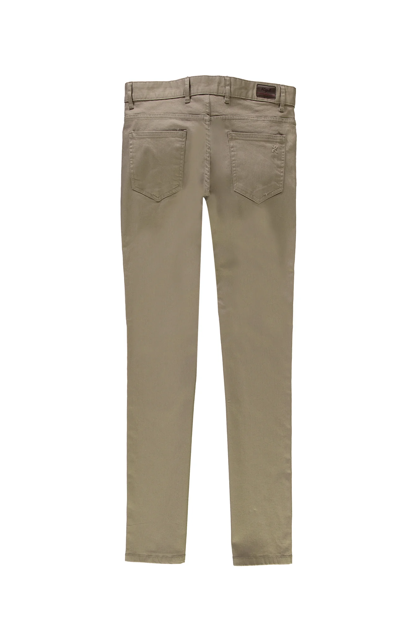 Kum Slim Fit Dar Kesim Likralı Kanvas / Chino Pantolon - Image 2