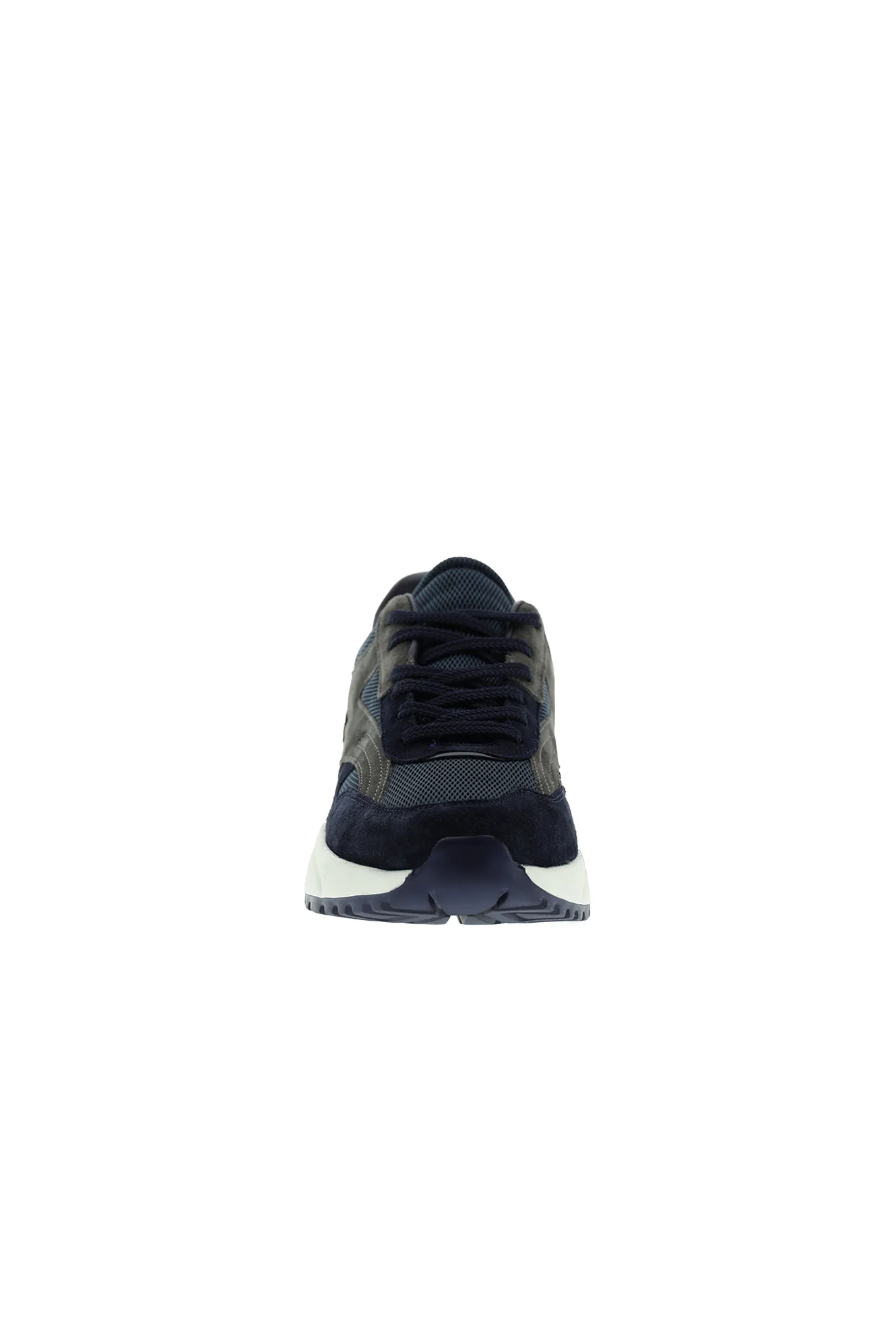 Lacivert Süet Deri Günlük Nefes Alabilen Spor Ayakkabı Sneaker - Image 3