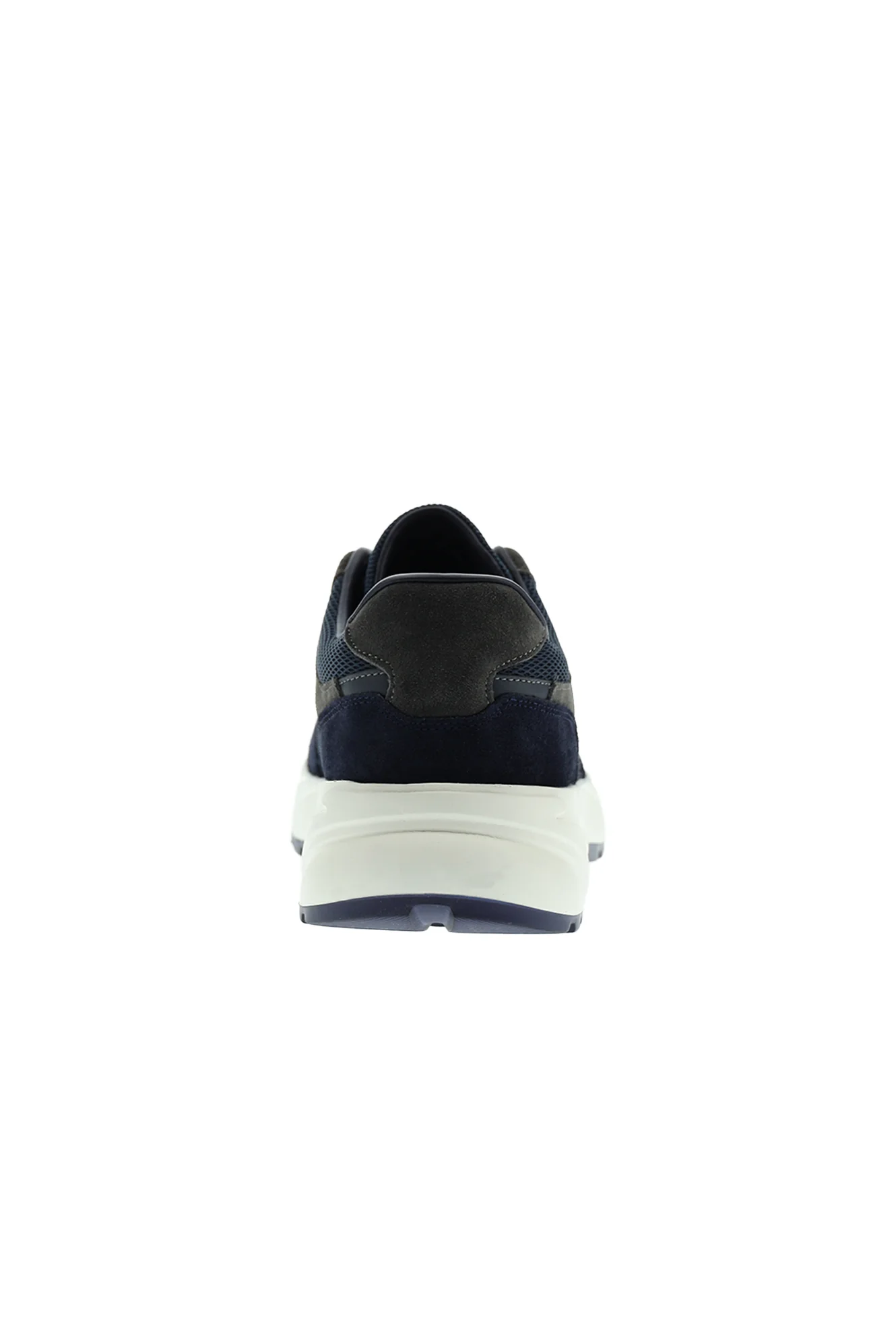 Lacivert Süet Deri Günlük Nefes Alabilen Spor Ayakkabı Sneaker - Image 5