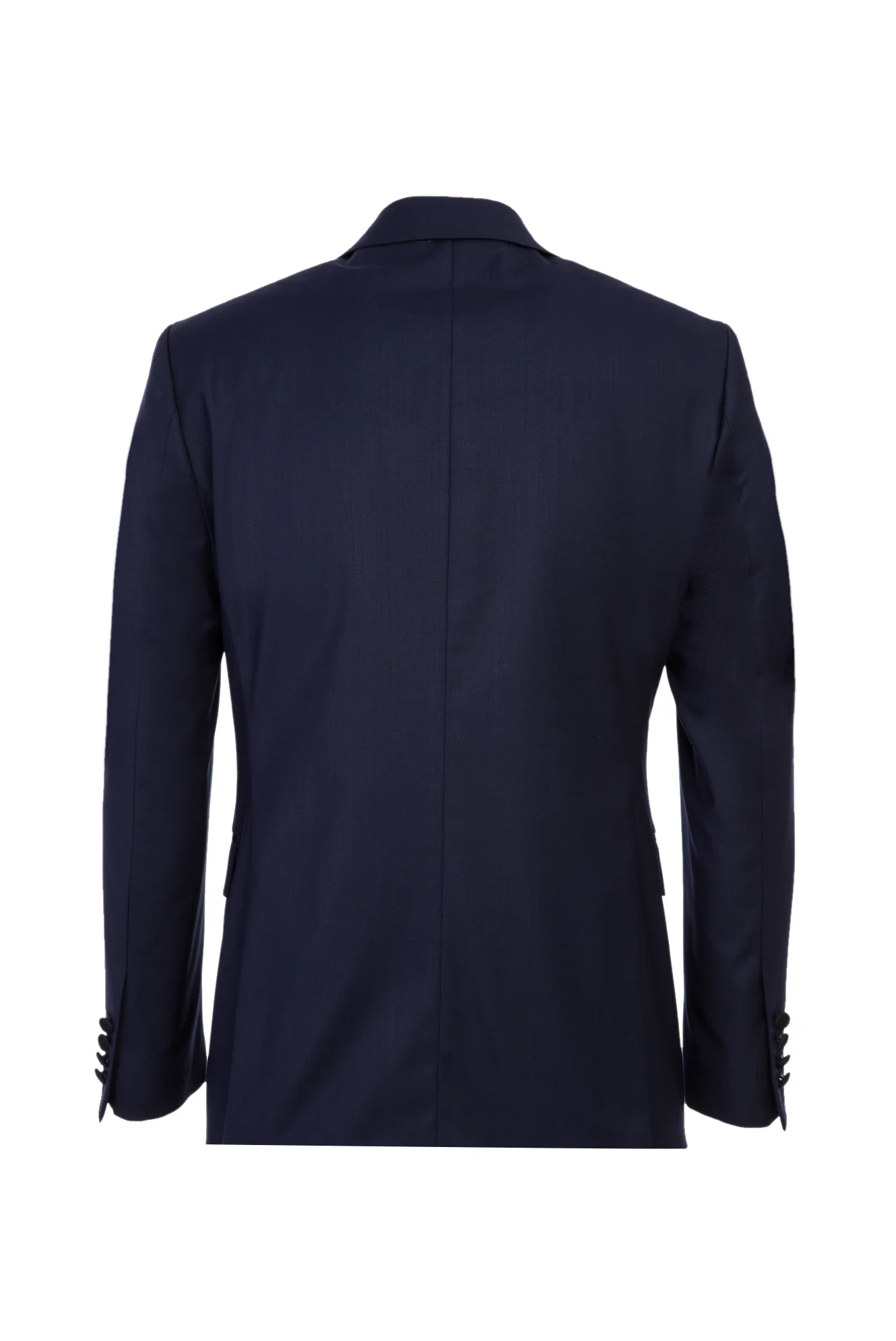 Lacivert Sivri Yaka 7 Drop Slim Fit Dar Kesim Smokin & Damatlık - Image 3