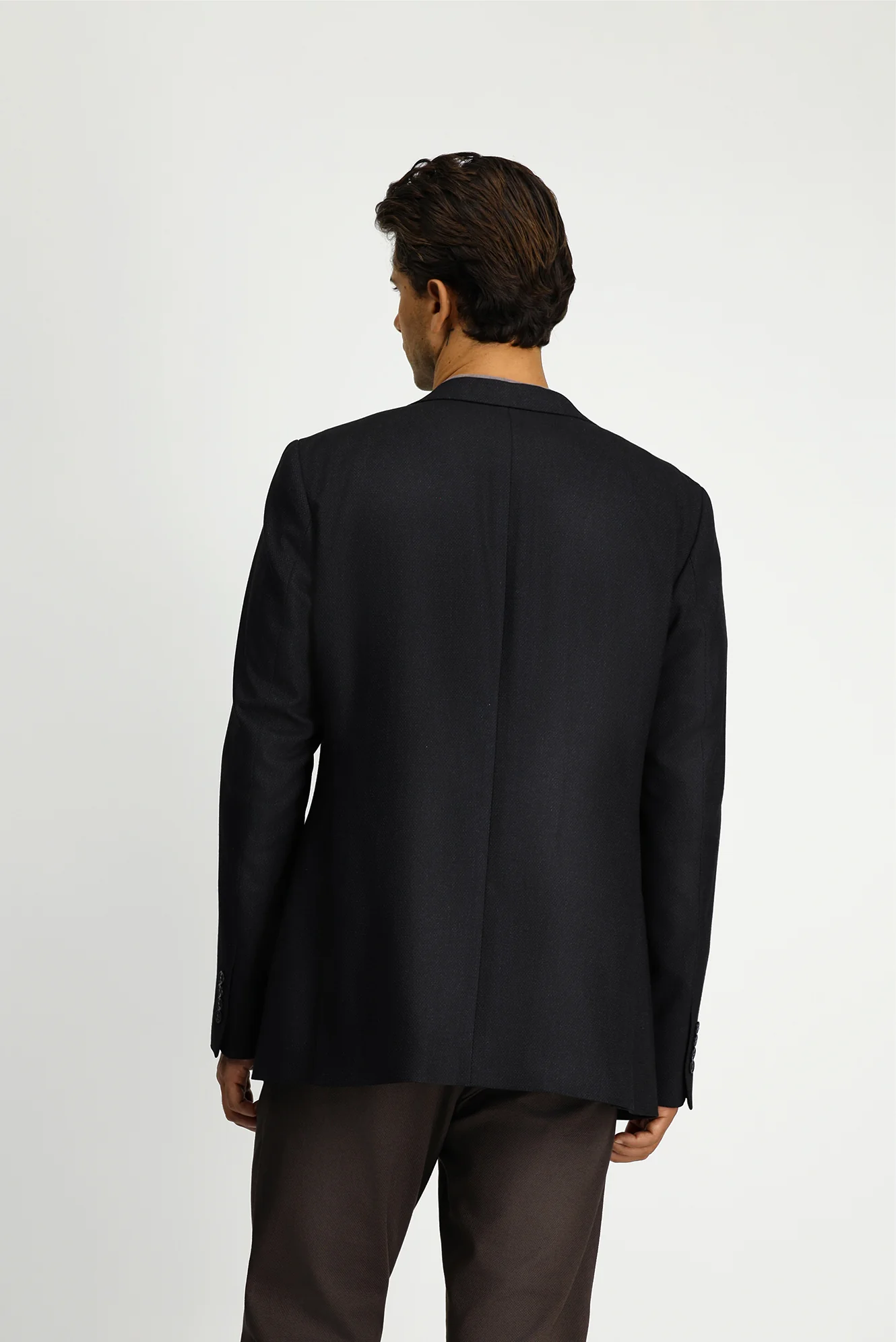 Marengo 4 Drop Relaxed Fit Rahat Kesim Likralı Klasik Desenli Ceket - Image 5