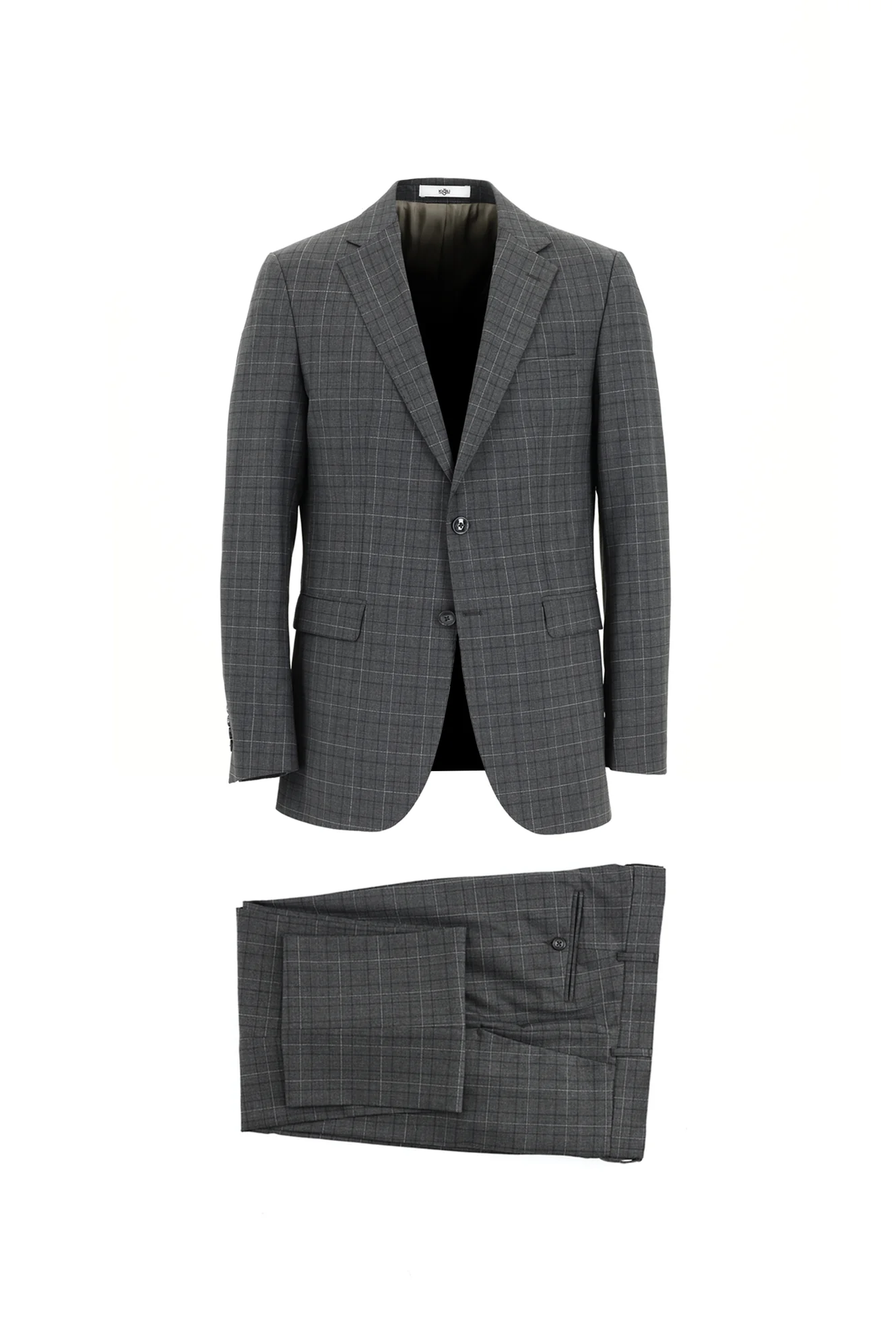 Marengo 6 Drop Regular Fit Standart Kesim Ekose Takım Elbise