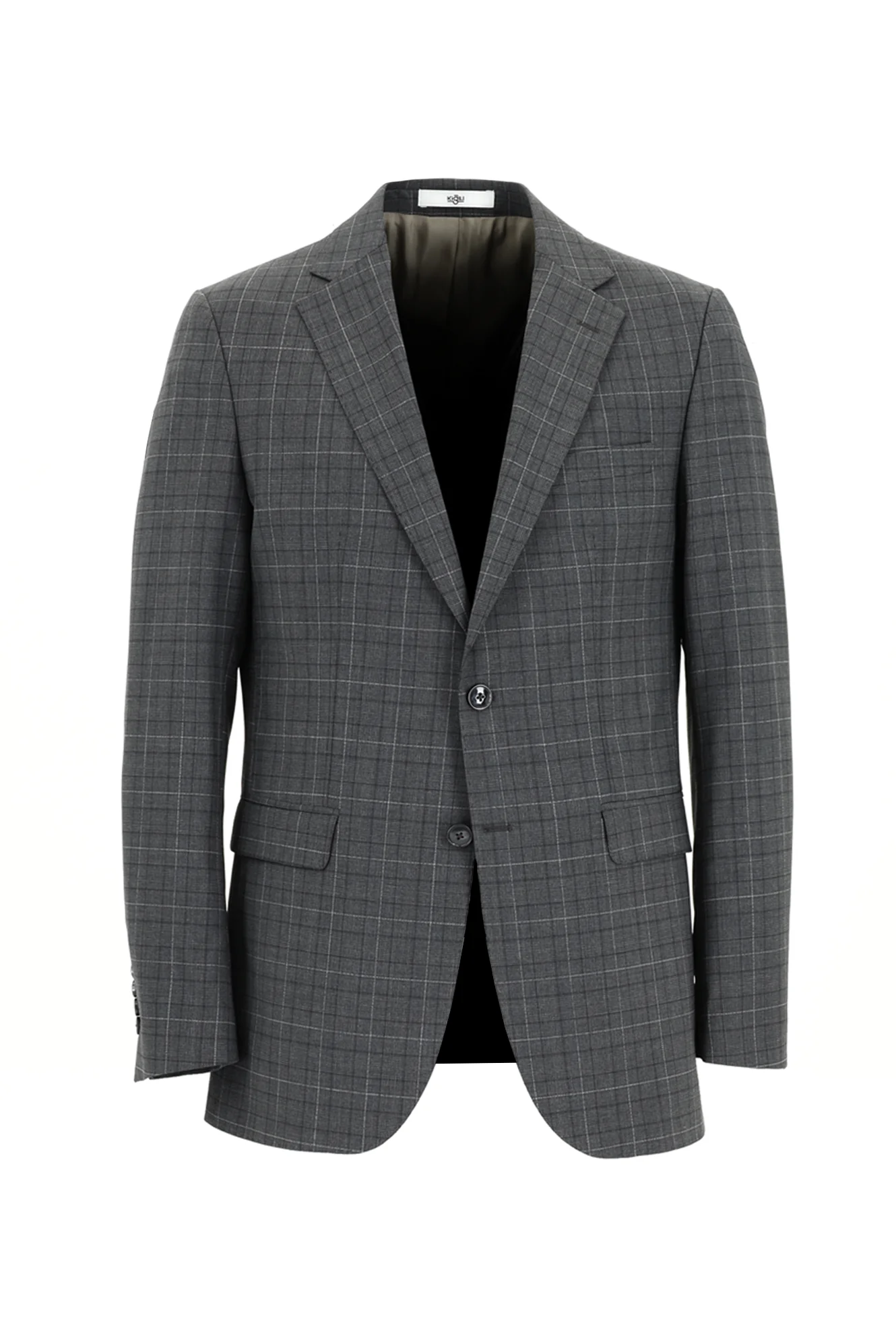 Marengo 6 Drop Regular Fit Standart Kesim Ekose Takım Elbise - Image 2
