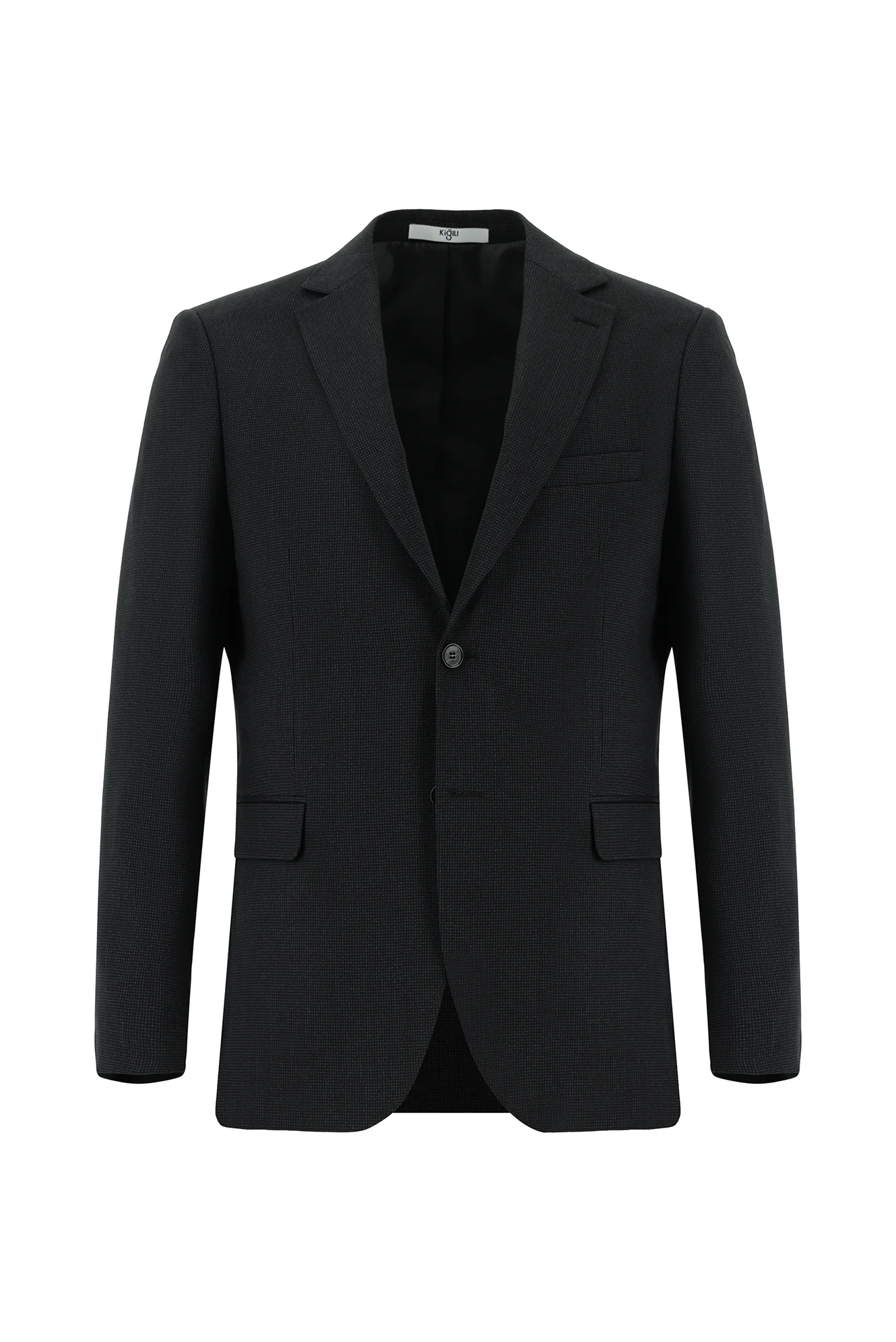 Marengo 4 Drop Relaxed Fit Rahat Kesim Desenli Takım Elbise - Image 2