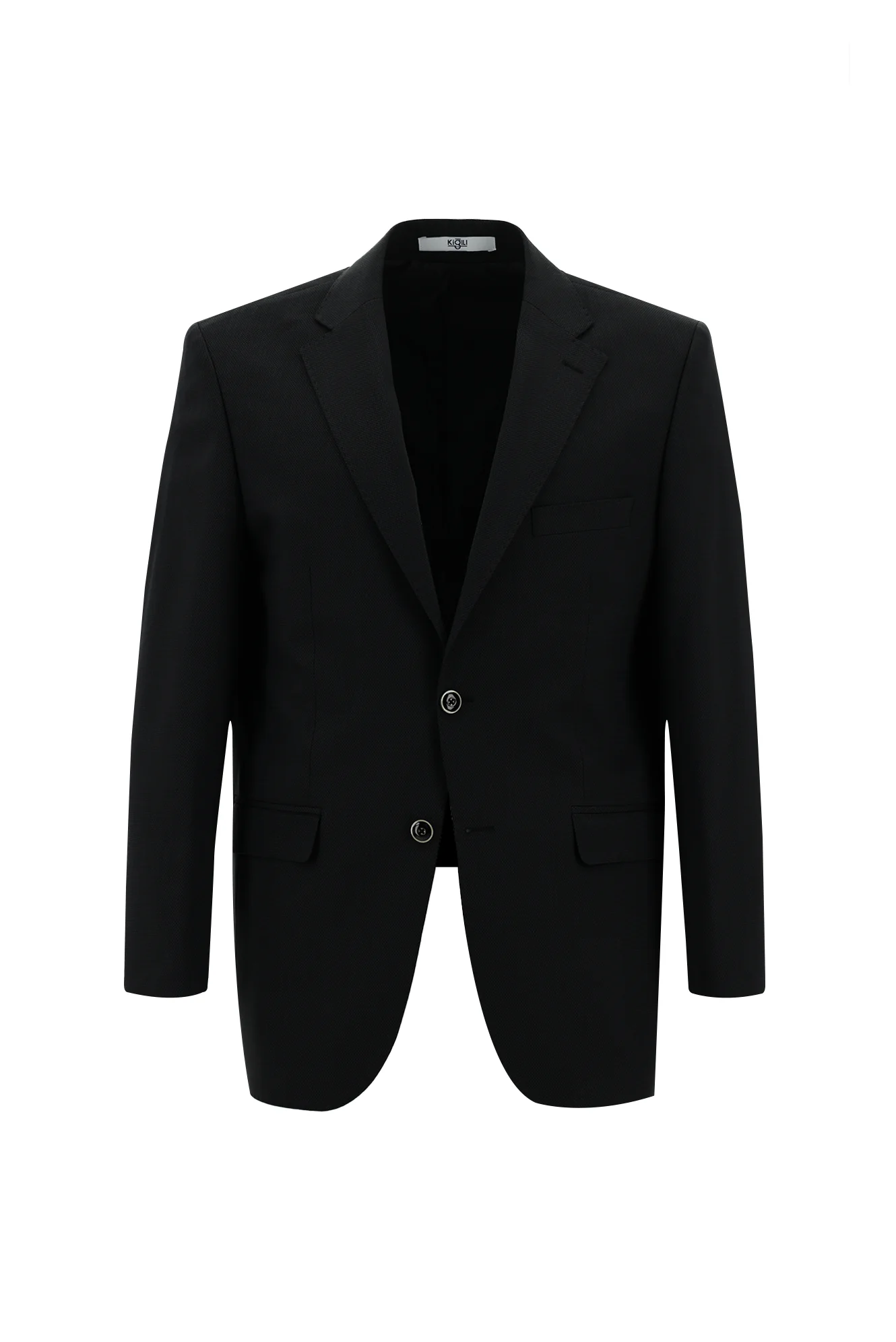 Marengo 4 Drop Relaxed Fit Rahat Kesim Yünlü Desenli Takım Elbise - Image 2