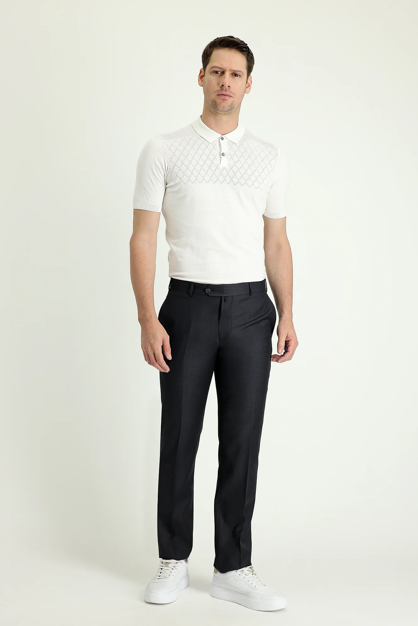Marengo 7 Drop Slim Fit Dar Kesim Klasik Kumaş Pantolon - Image 2