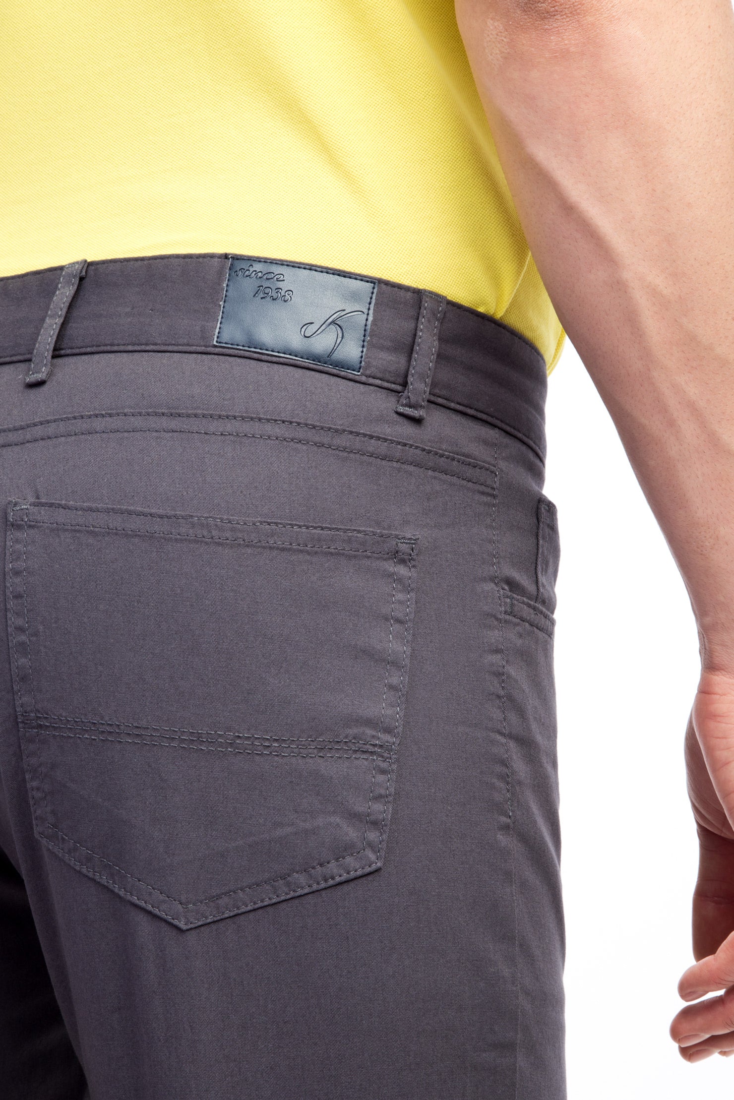 Marengo Slim Fit Dar Kesim Likralı Kanvas / Chino Pantolon - Image 4