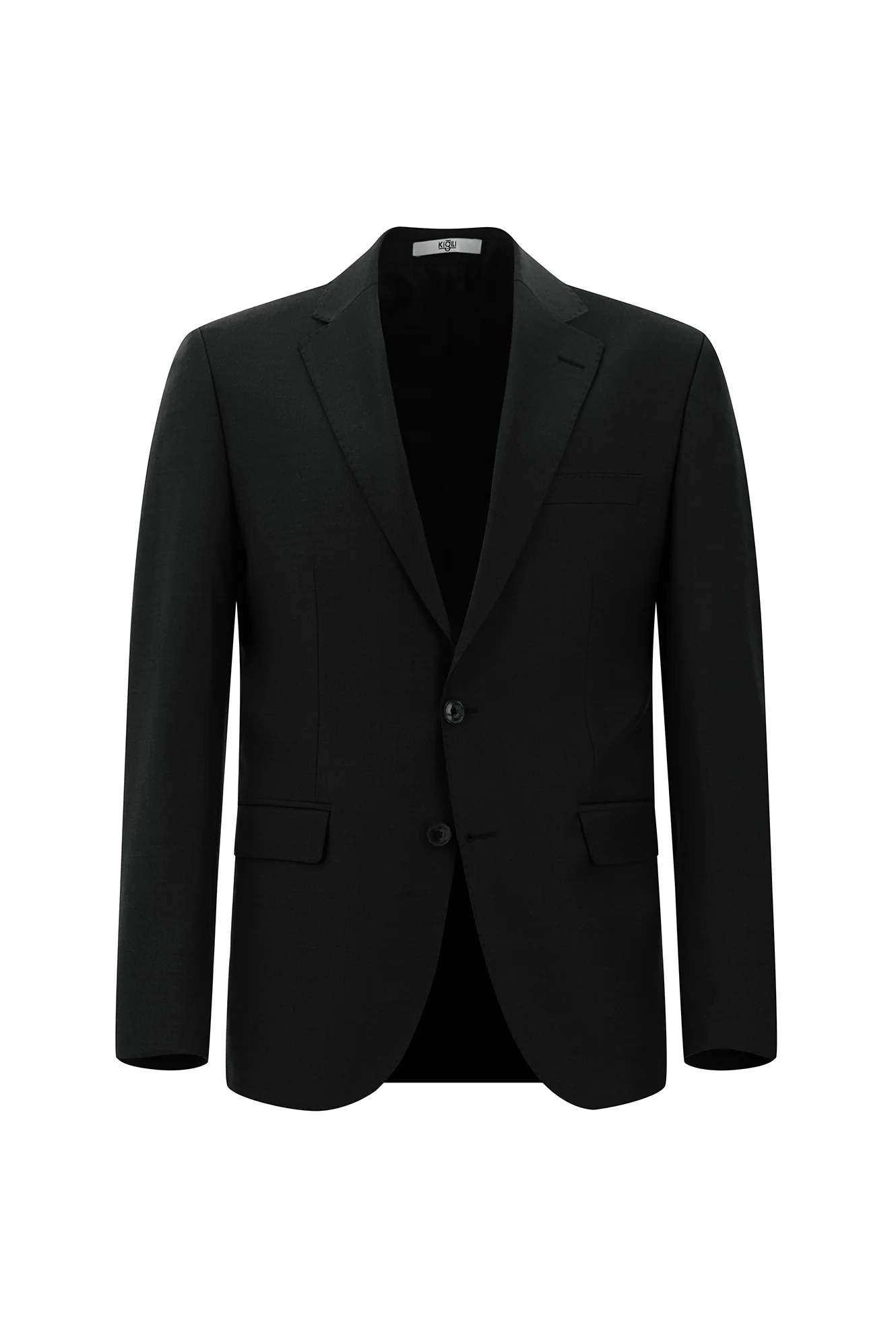 Marengo 7 Drop Slim Fit Dar Kesim Yünlü Takım Elbise - Image 2