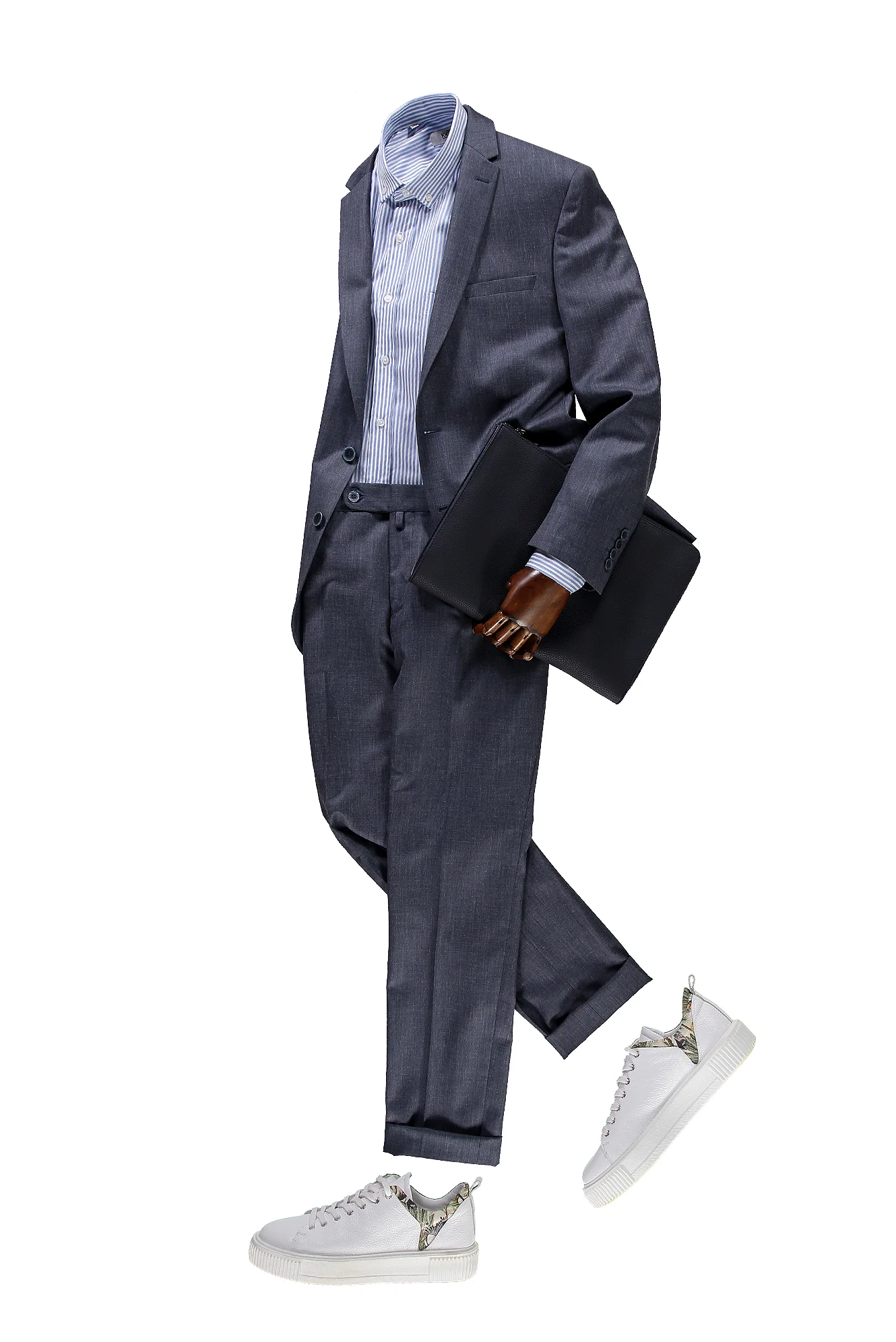 Marengo 7 Drop Super Slim Fit Eksra Dar Kesim Takım Elbise - Image 5