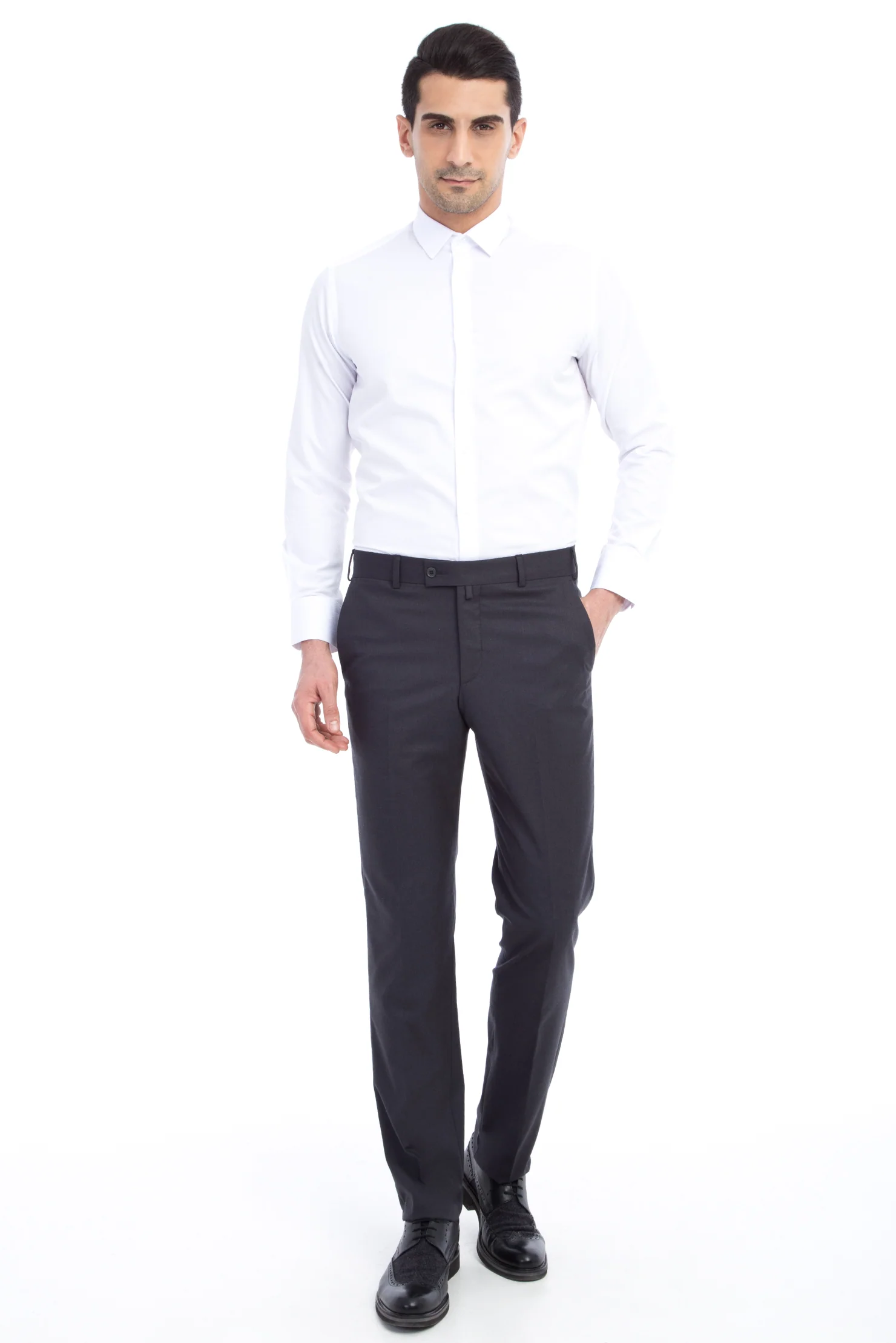 Marengo 4 Drop Relaxed Fit Rahat Kesim Klasik Kumaş Pantolon