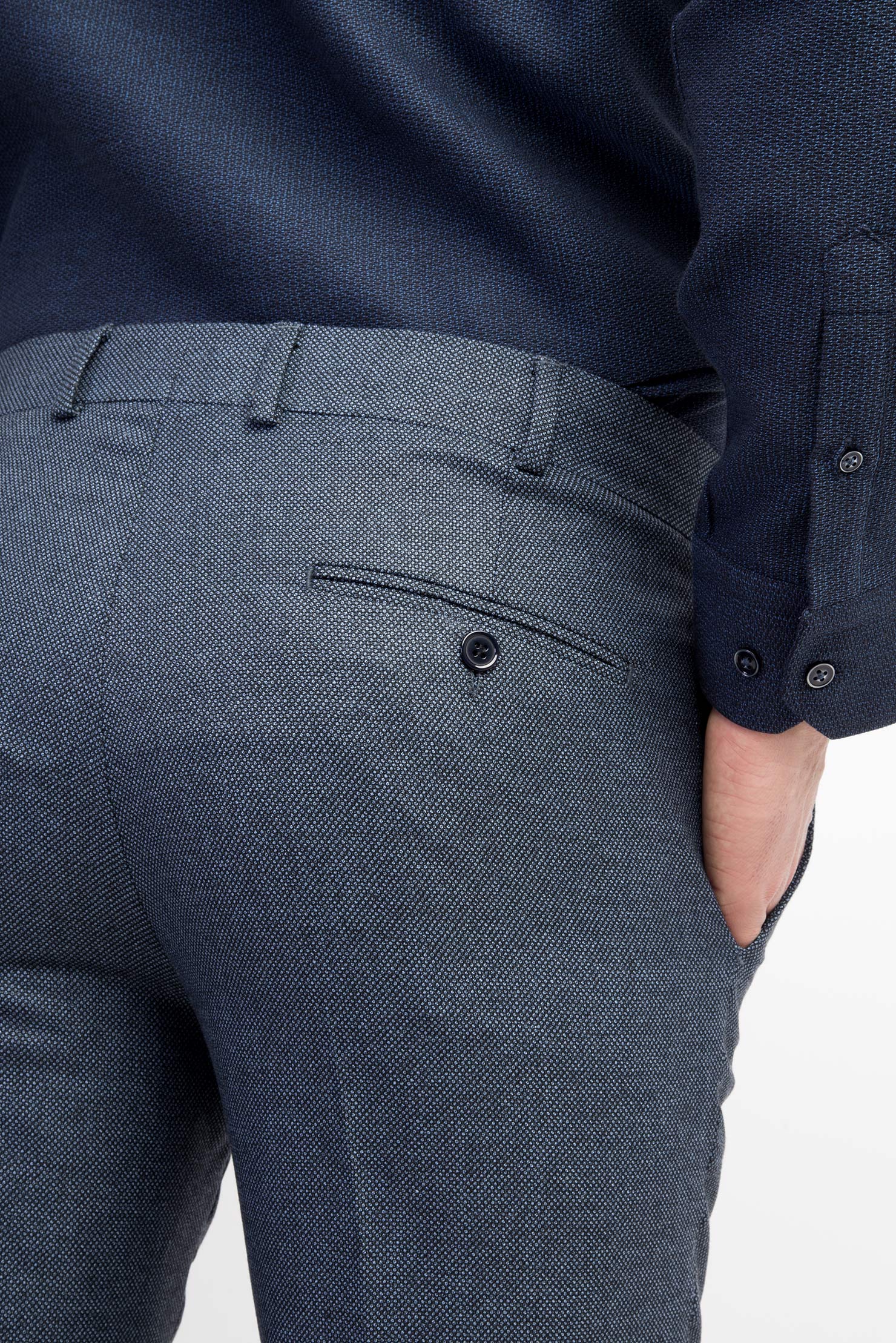 Mavi 6 Drop Regular Fit Standart Kesim Klasik Kumaş Pantolon - Image 4