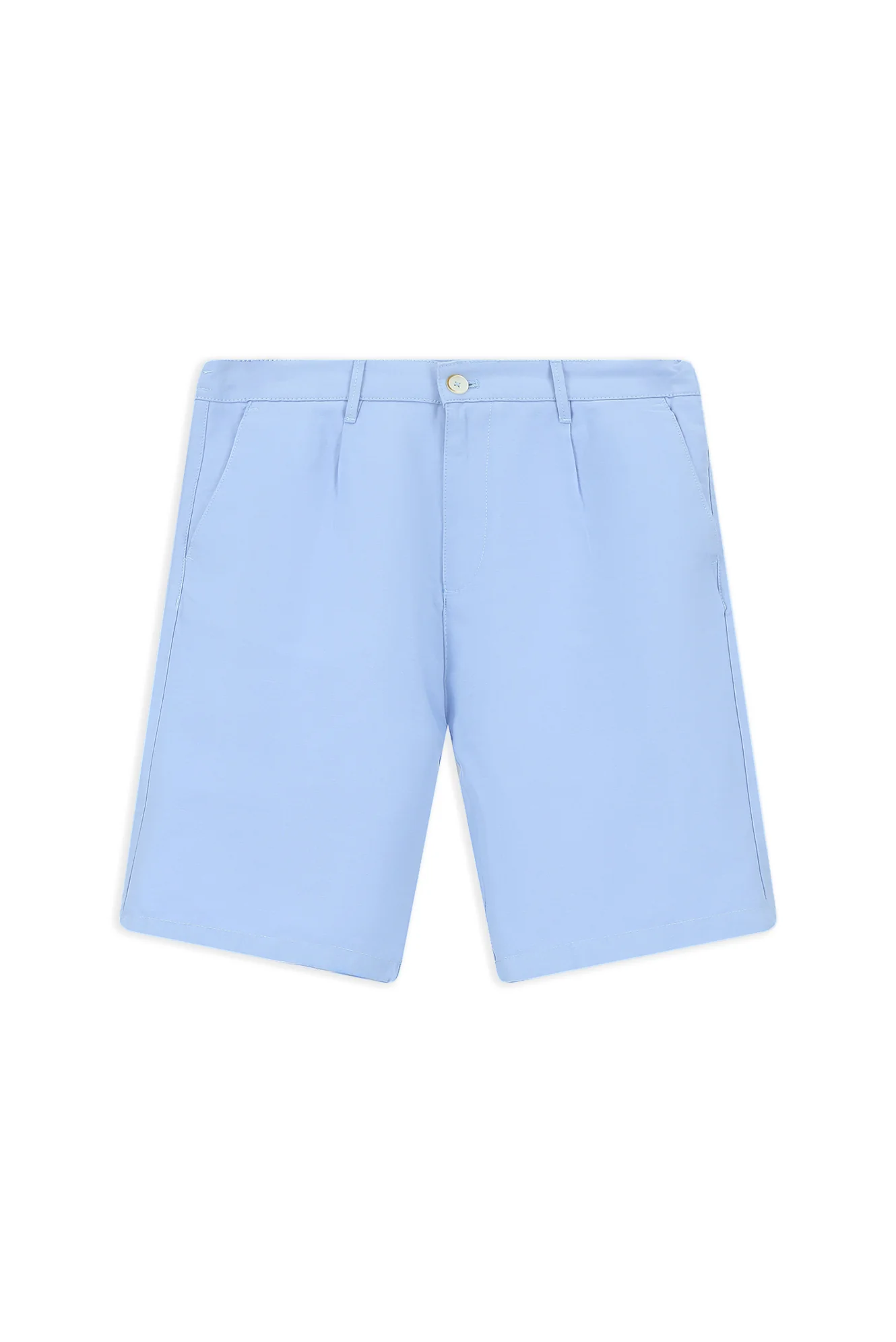 Mavi Relaxed Fit Rahat Kesim Beli Lastikli Pamuklu Bermuda Şort - Image 7