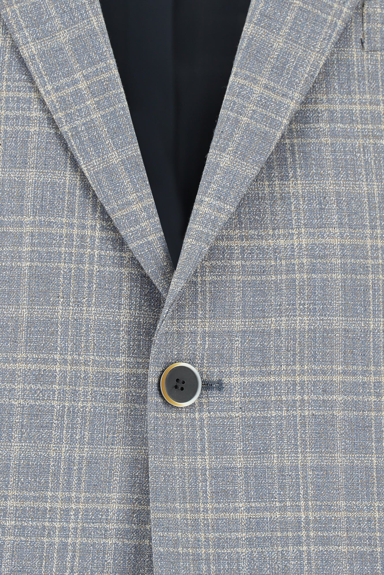 Mavi 4 Drop Relaxed Fit Rahat Kesim Klasik Ekose Ceket - Image 3