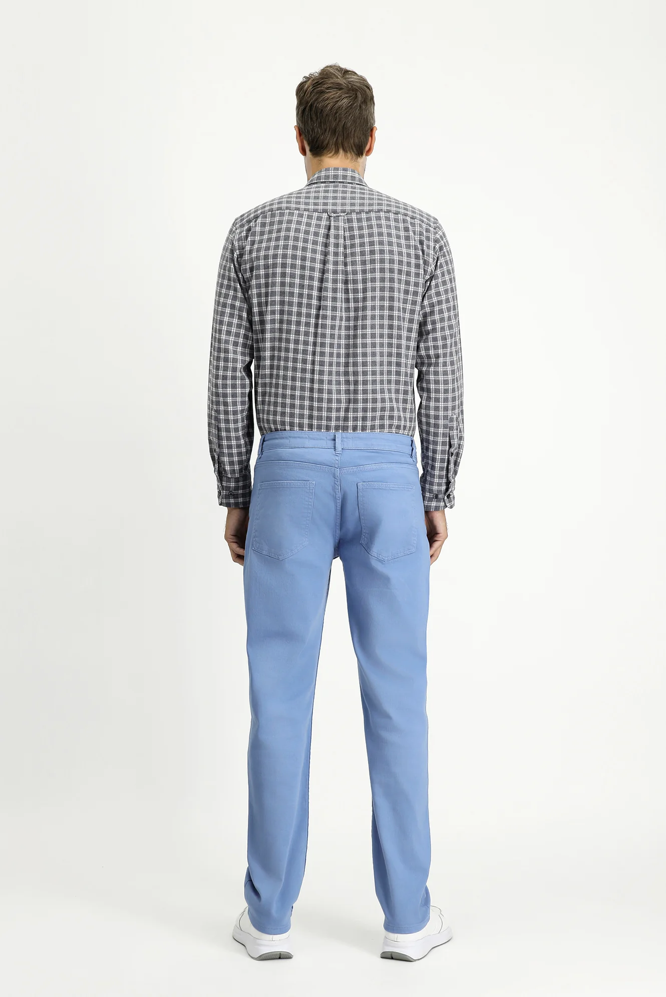 Mavi Relaxed Fit Rahat Kesim Likralı Kanvas / Chino Pantolon - Image 4