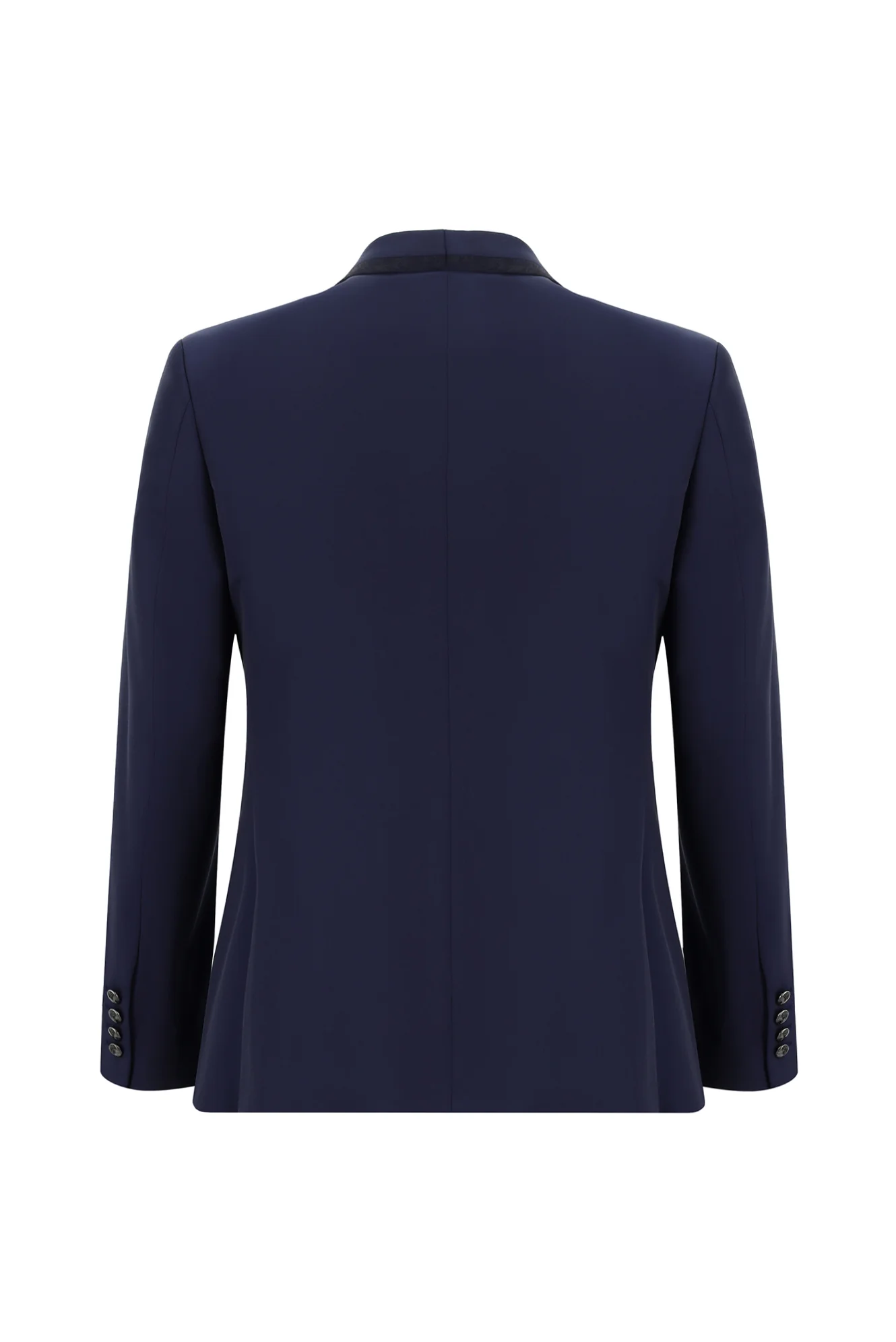 Mavi 7 Drop Slim Fit Dar Kesim Şal Yaka Yelekli Smokin & Damatlık - Image 3