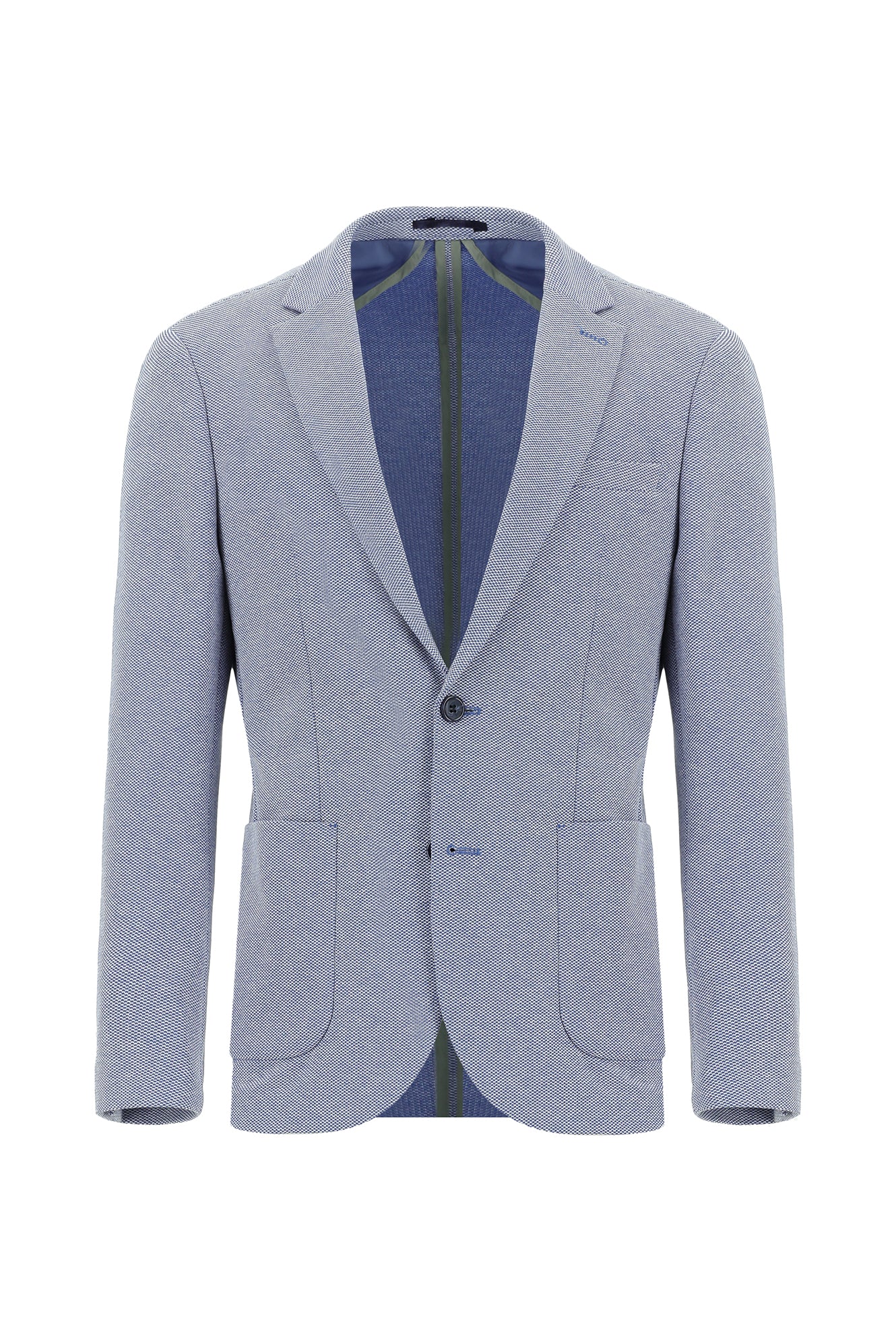 Mavi 7 Drop Super Slim Fit Eksra Dar Kesim Desenli Spor Pamuklu Ceket