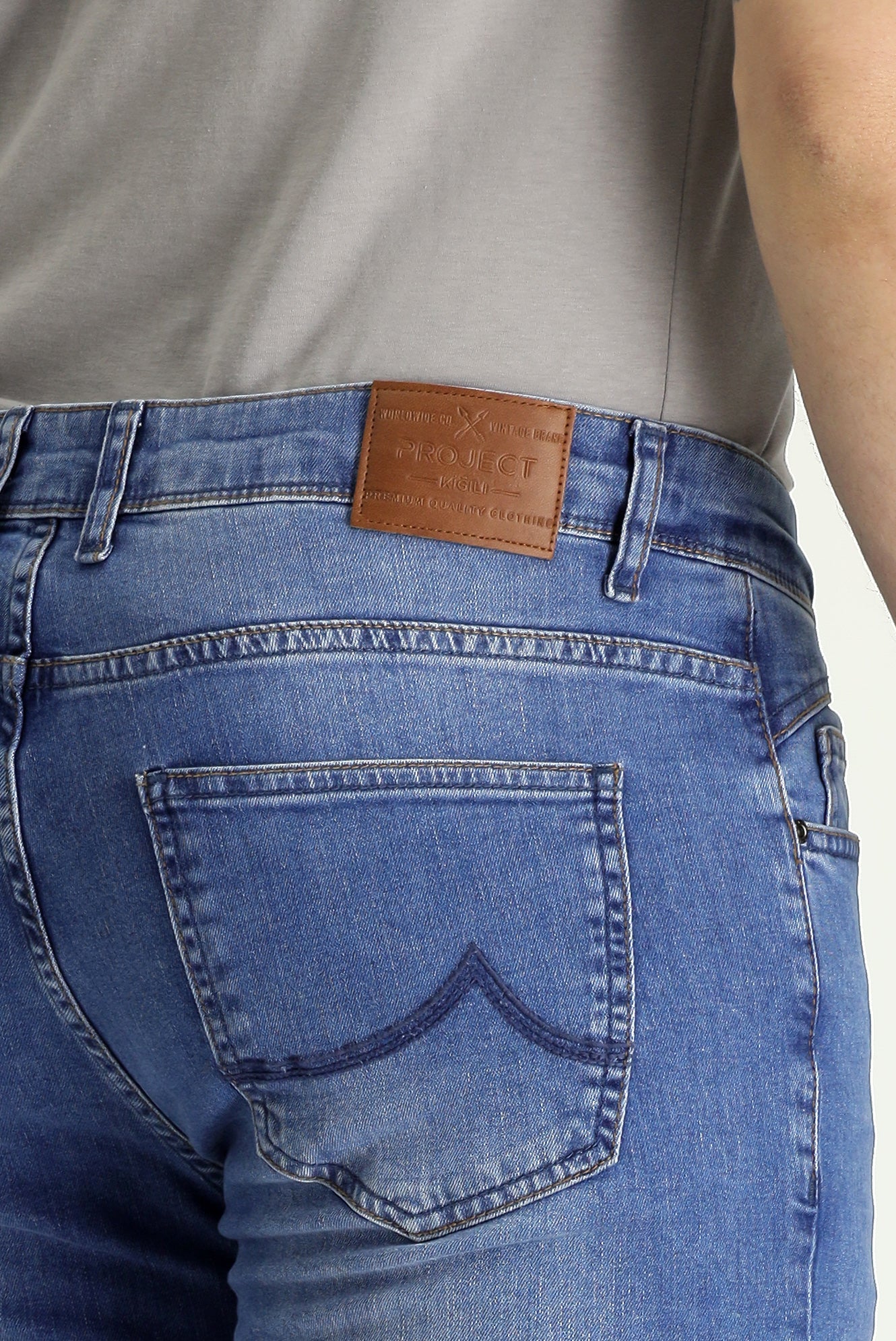 Mavi Super Slim Fit Eksra Dar Kesim Likralı Denim Pantolon - Image 4