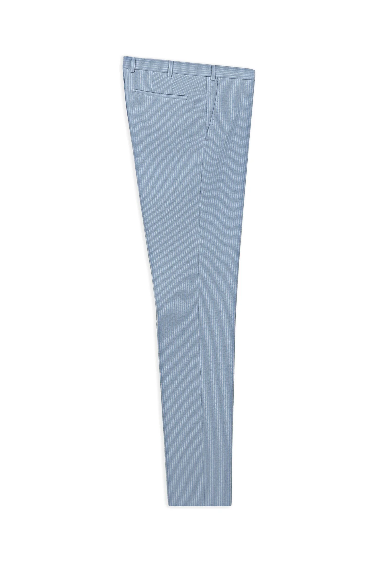 Mavi 7 Drop Super Slim Fit Eksra Dar Kesim Likralı Çizgili Klasik Kumaş Pantolon - Image 7