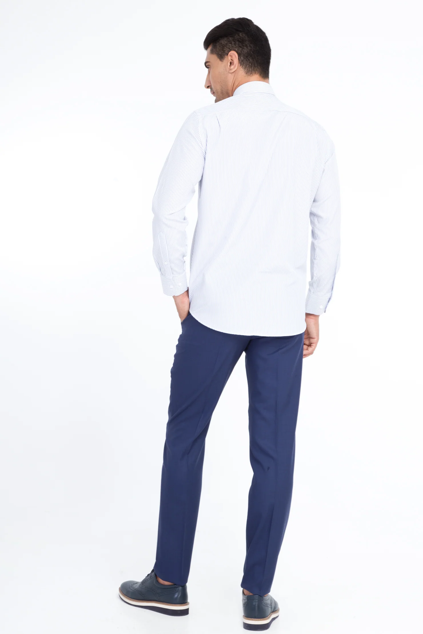 Mavi 7 Drop Slim Fit Dar Kesim Klasik Pantolon - Image 3