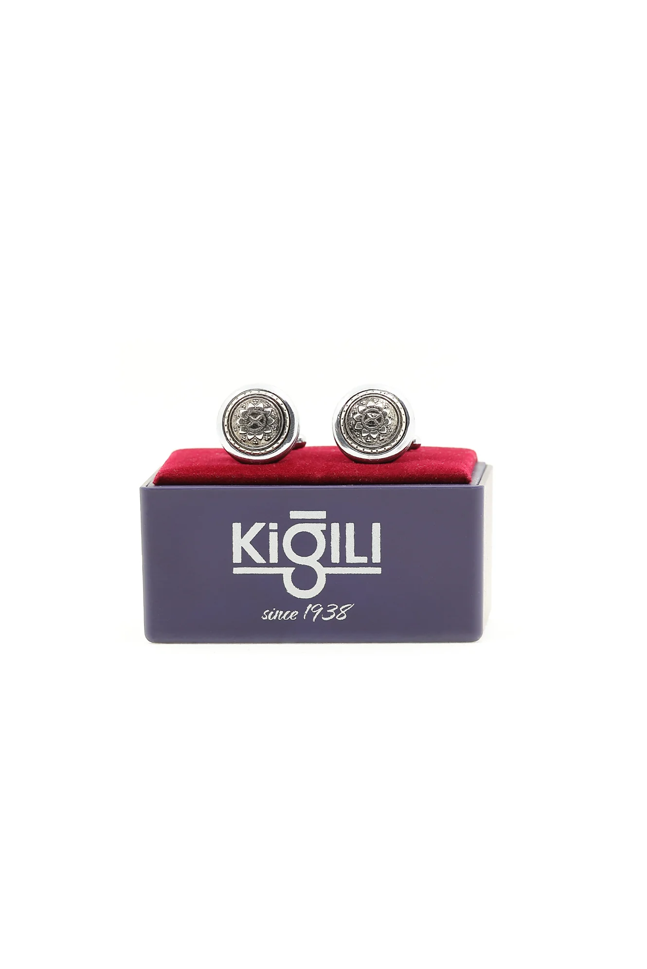 Metalik Gri Kol Düğmesi - Image 2