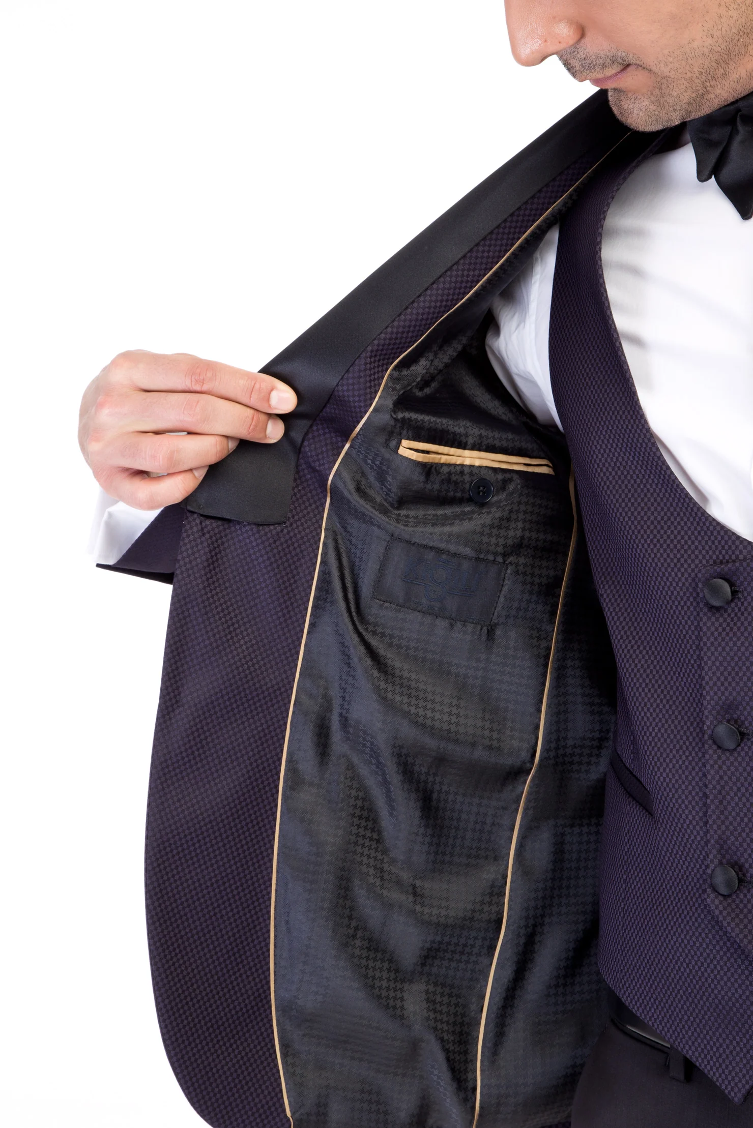 Mor 7 Drop Slim Fit Dar Kesim Smokin & Damatlık - Image 6