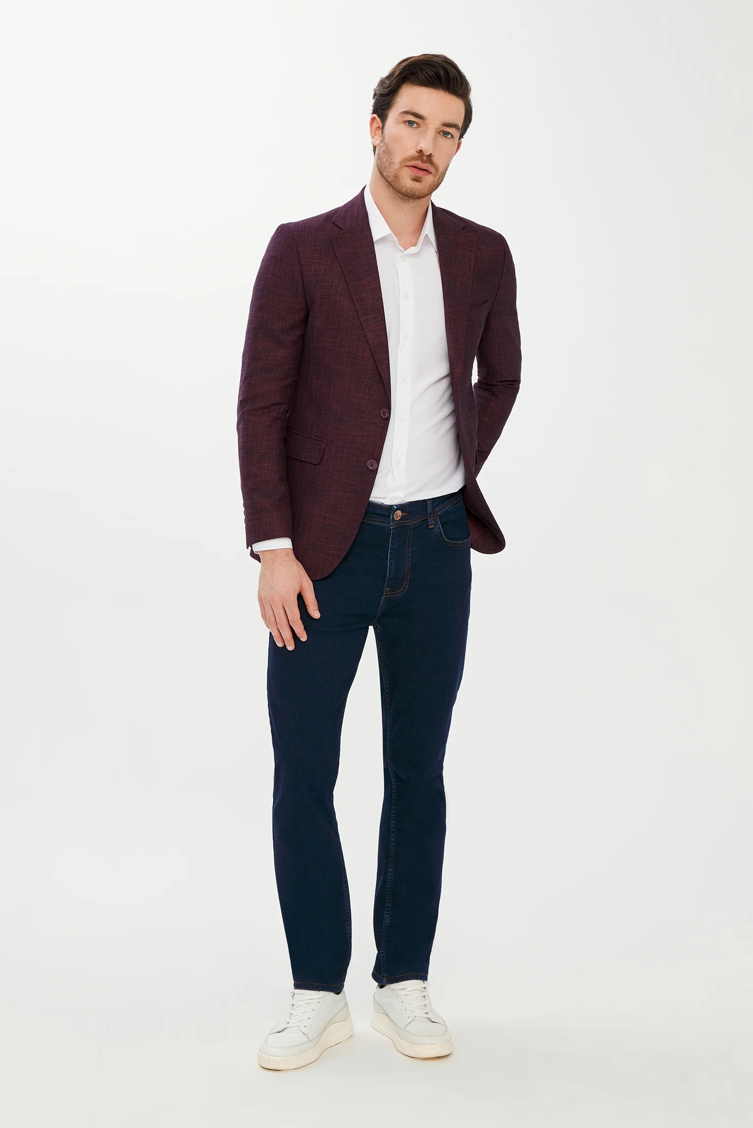 Mürdüm 7 Drop Super Slim Fit Eksra Dar Kesim AK MKR CEKET