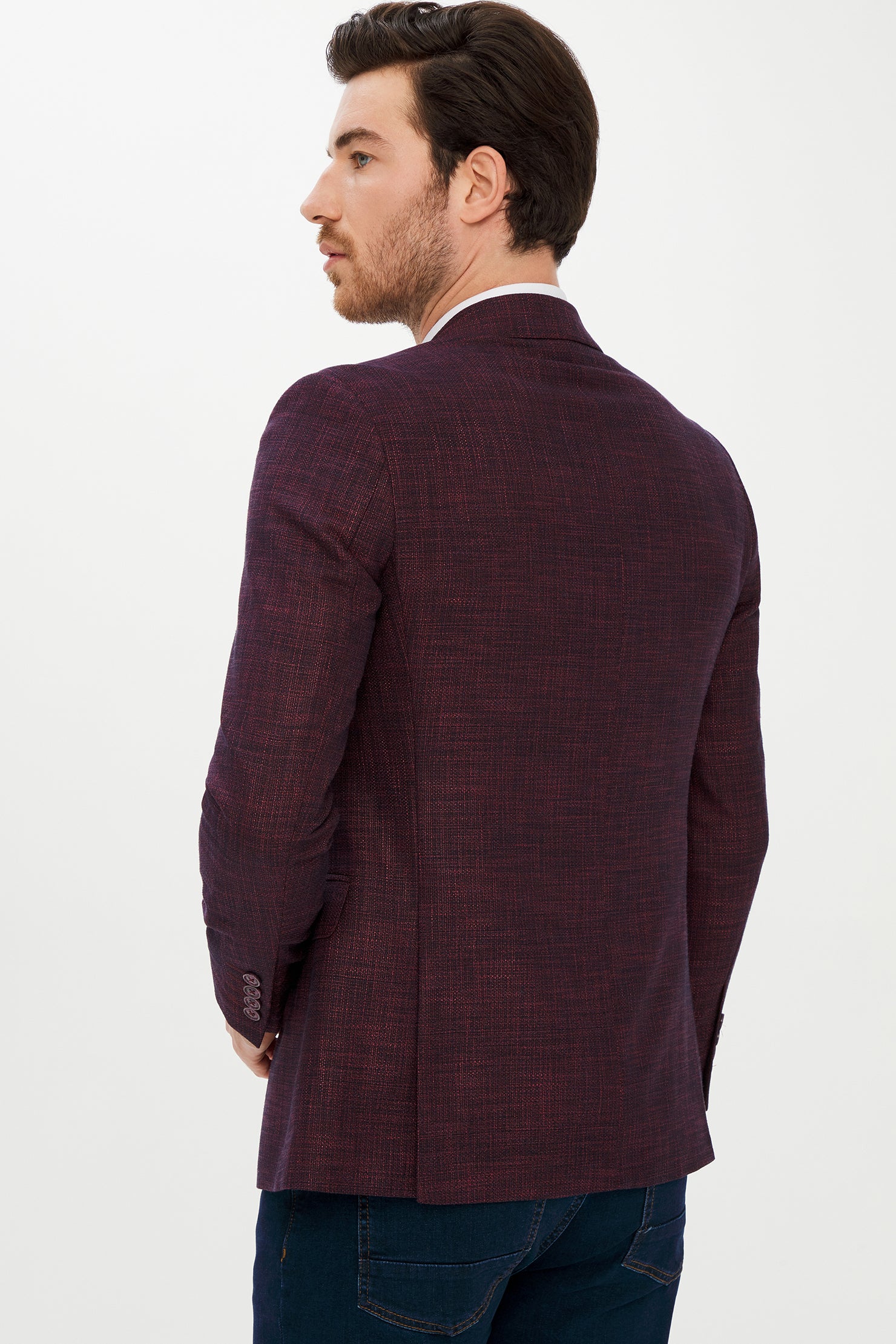 Mürdüm 4 Drop Relaxed Fit Rahat Kesim AK MKR CEKET - Image 4