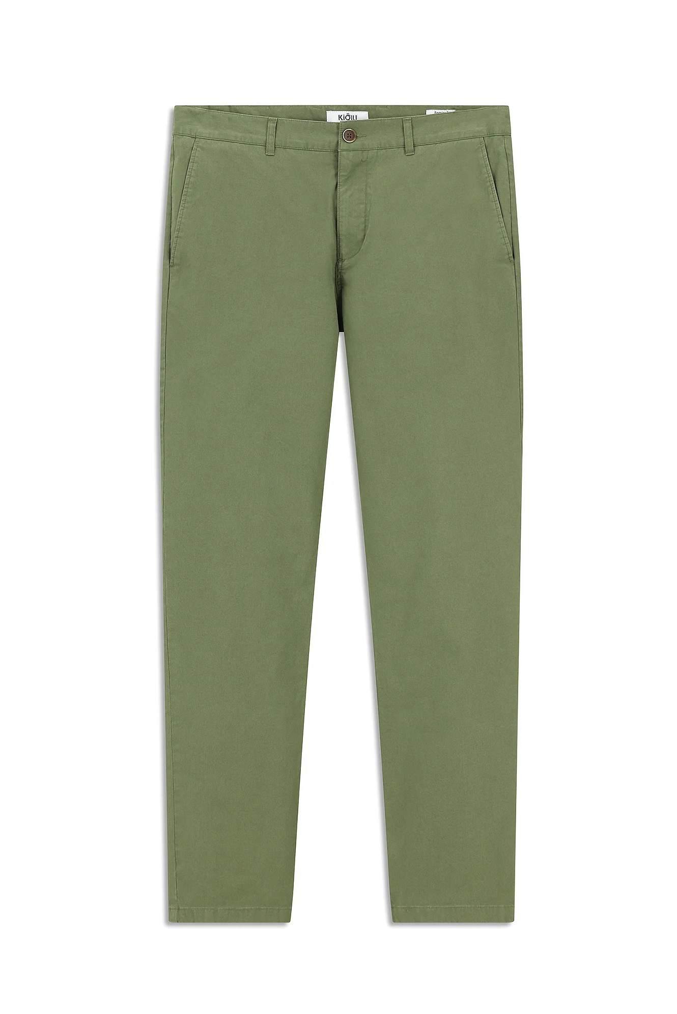 Orman Yeşili Relaxed Fit Rahat Kesim Likralı Kanvas / Chino Pantolon - Image 7
