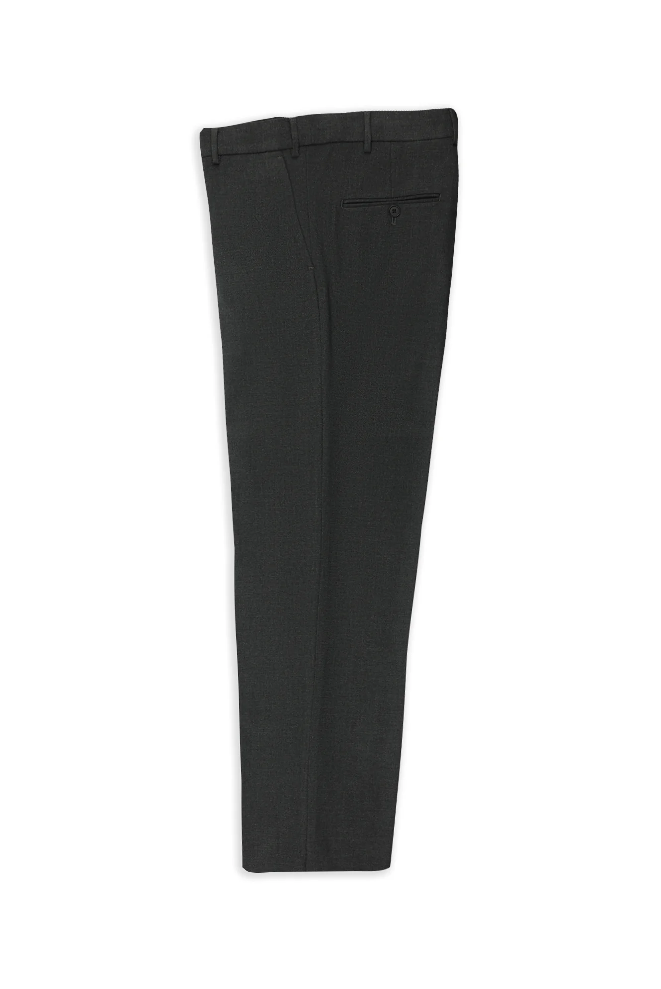 Orta Antrasit 6 Drop Regular Fit Standart Kesim Likralı Klasik Kumaş Pantolon
