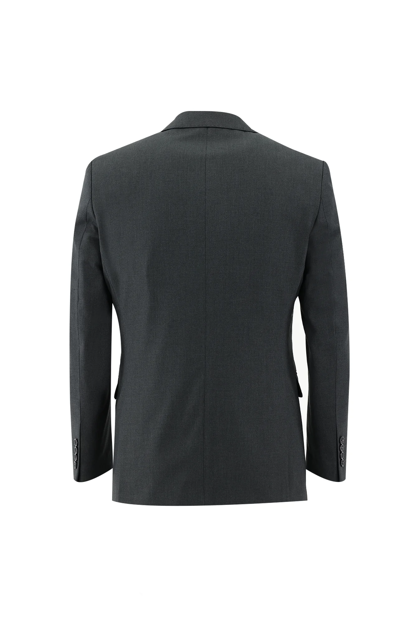 Orta Antrasit 6 Drop Regular Fit Standart Kesim Kombinli Takım Elbise - Image 3