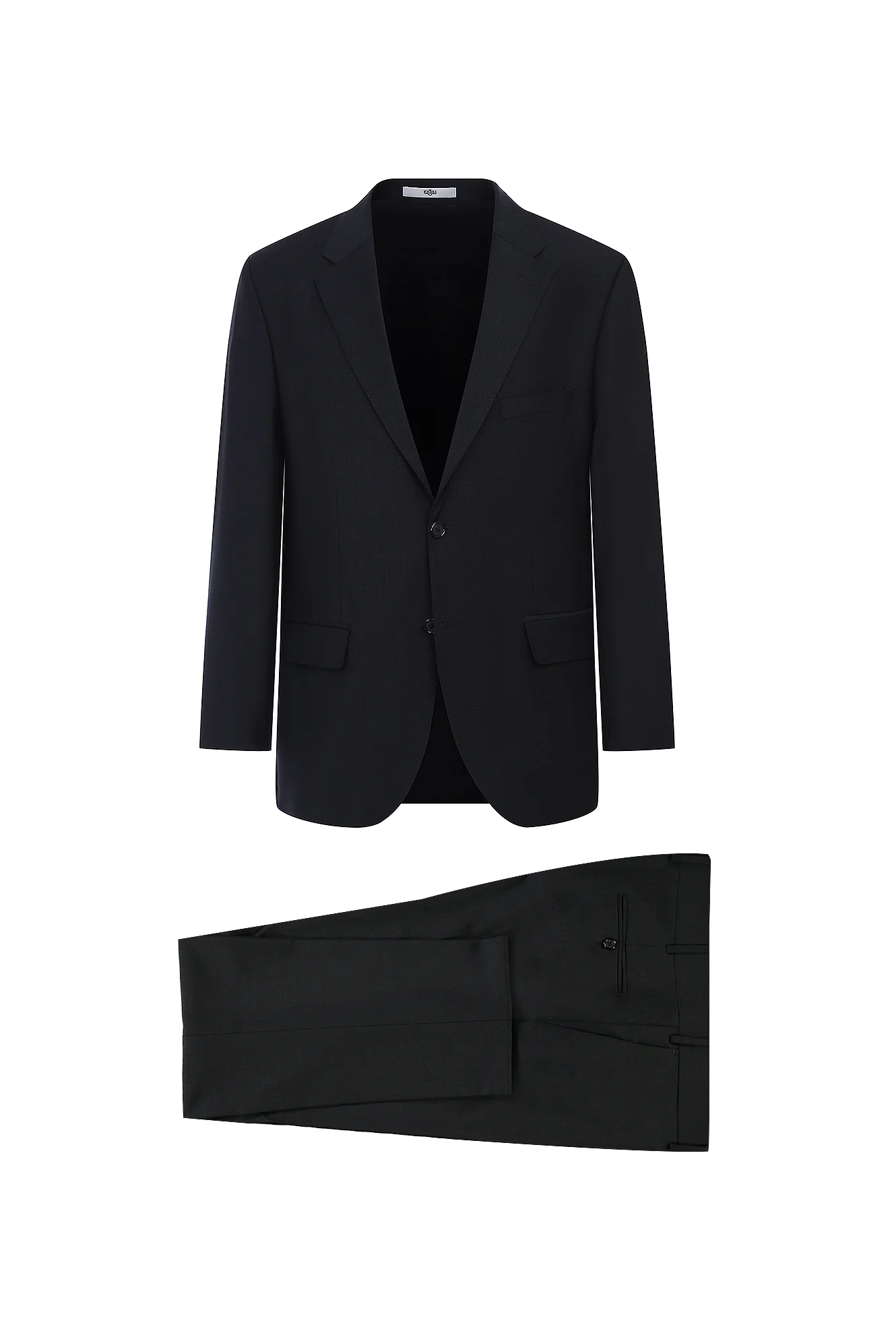 Orta Antrasit 4 Drop Relaxed Fit Rahat Kesim Yünlü Takım Elbise