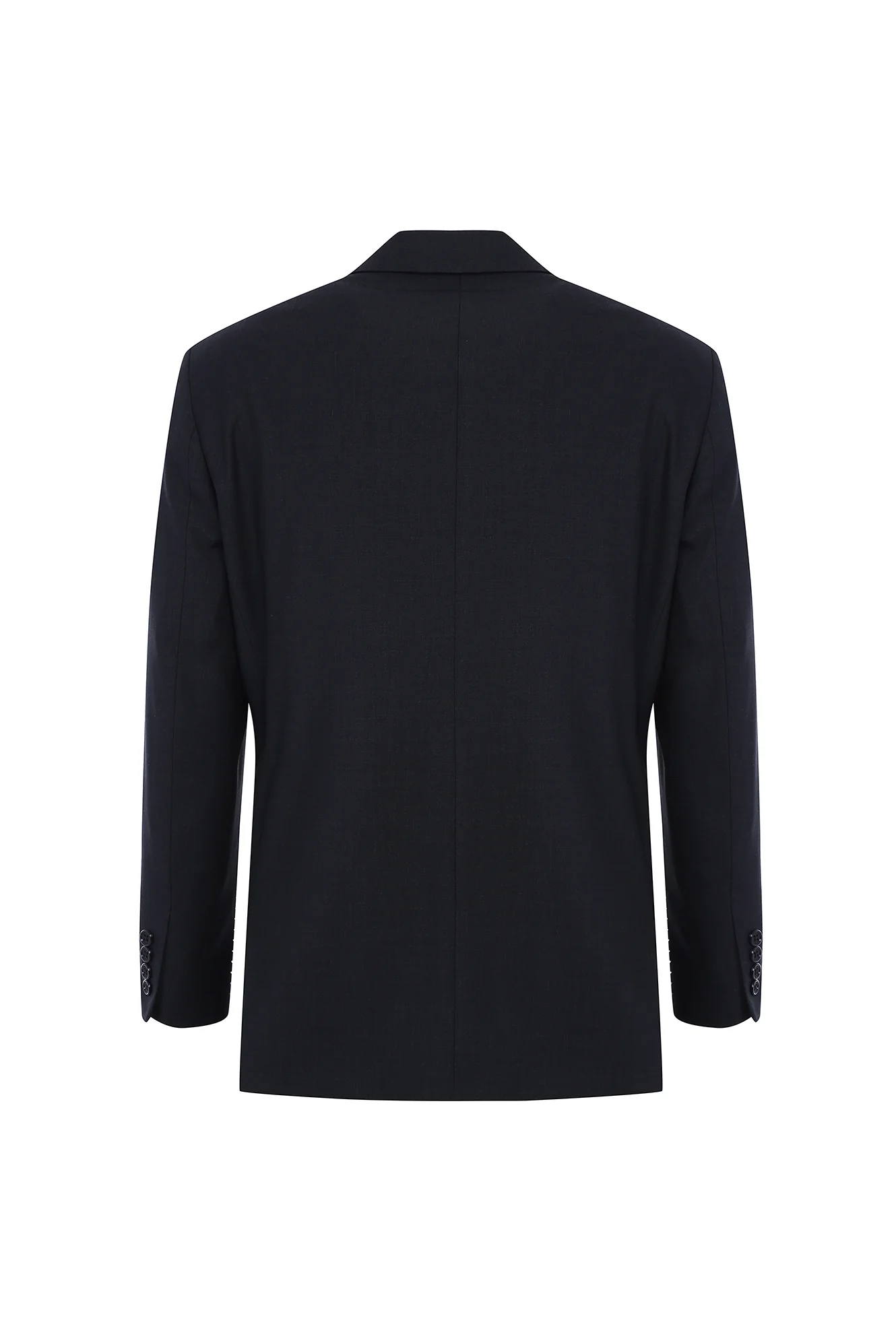 Orta Antrasit 4 Drop Relaxed Fit Rahat Kesim Yünlü Takım Elbise - Image 3