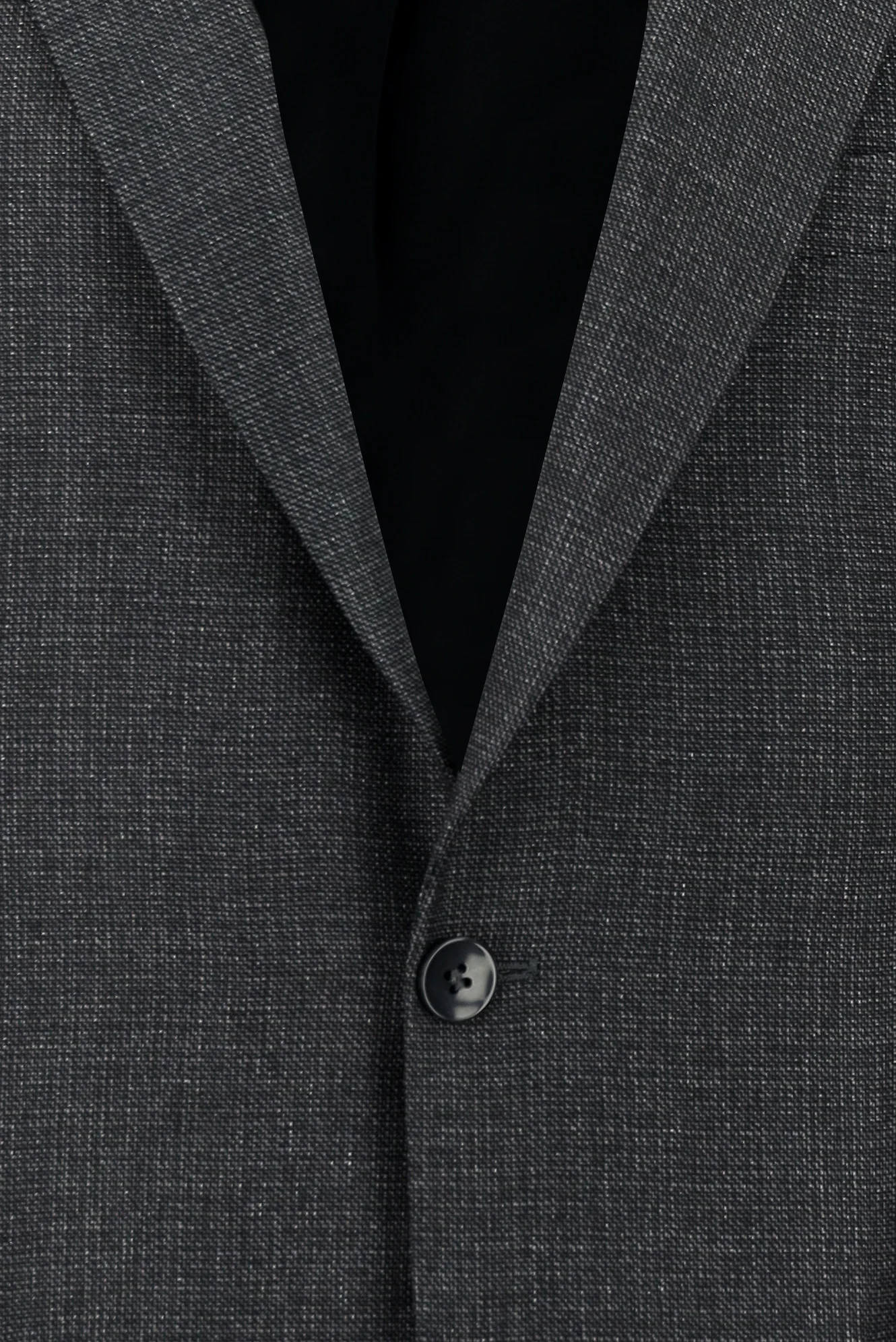 Orta Antrasit 7 Drop Slim Fit Dar Kesim Desenli Ceket - Image 3