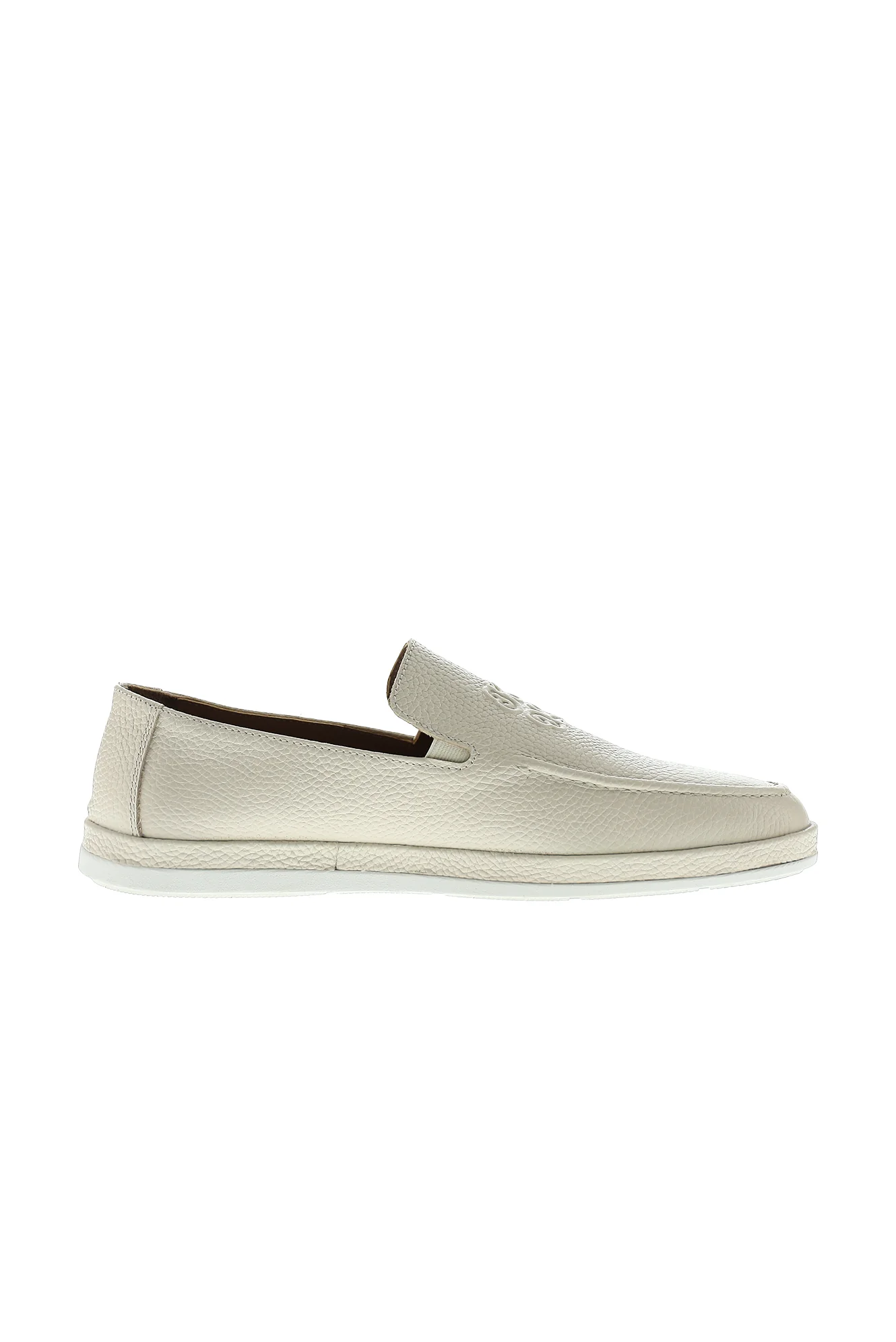 Orta Bej Casual Loafer Deri Ayakkabı - Image 4