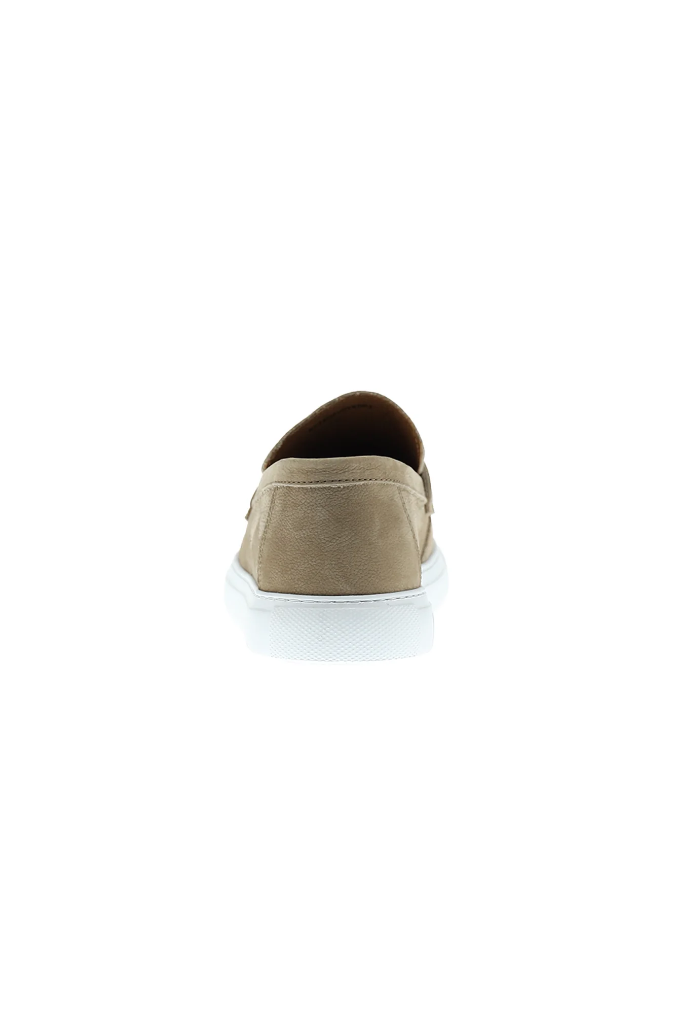 Orta Bej Casual Loafer Nubuk Deri Ayakkabı - Image 5