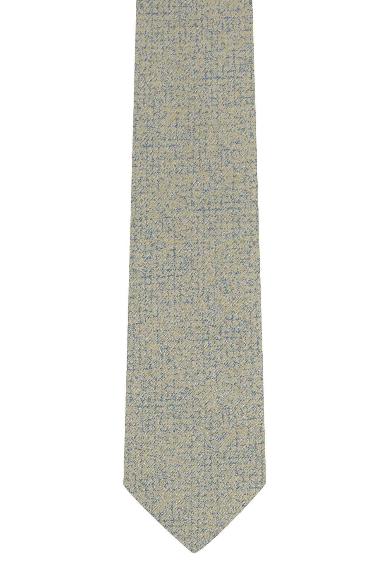 Orta Bej Desenli Kravat - Image 2