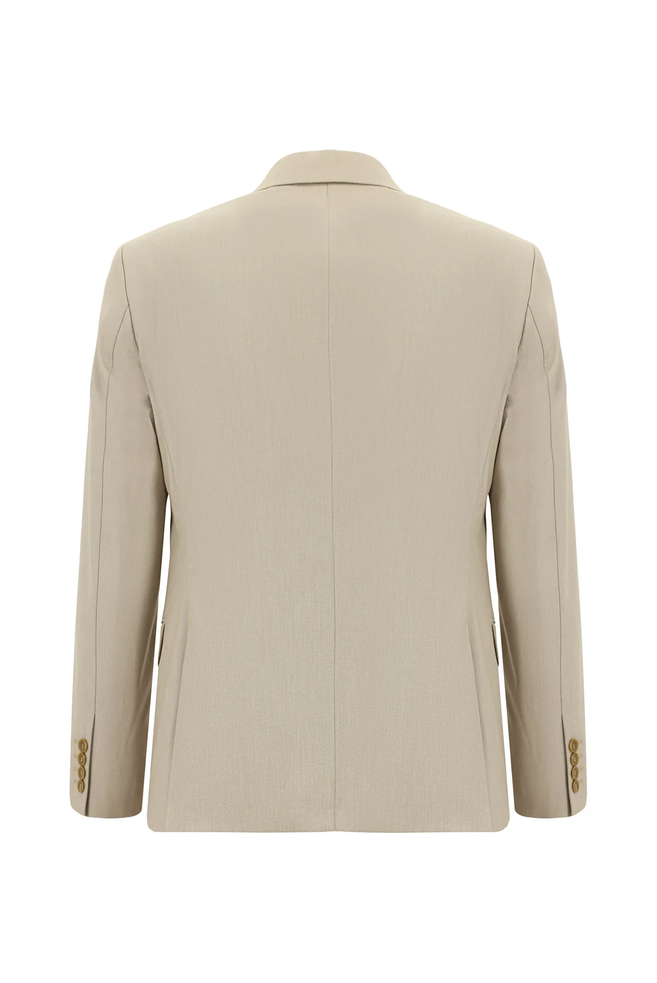 Orta Bej 7 Drop Slim Fit Dar Kesim Takım Elbise - Image 3
